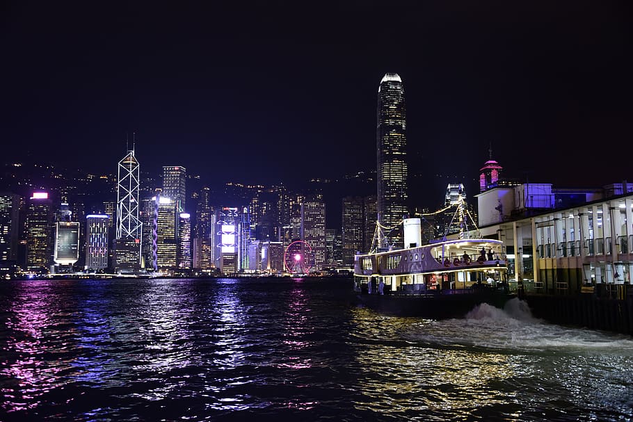 HD Wallpaper Hongkong Victoria Harbour City Cityscape Travel