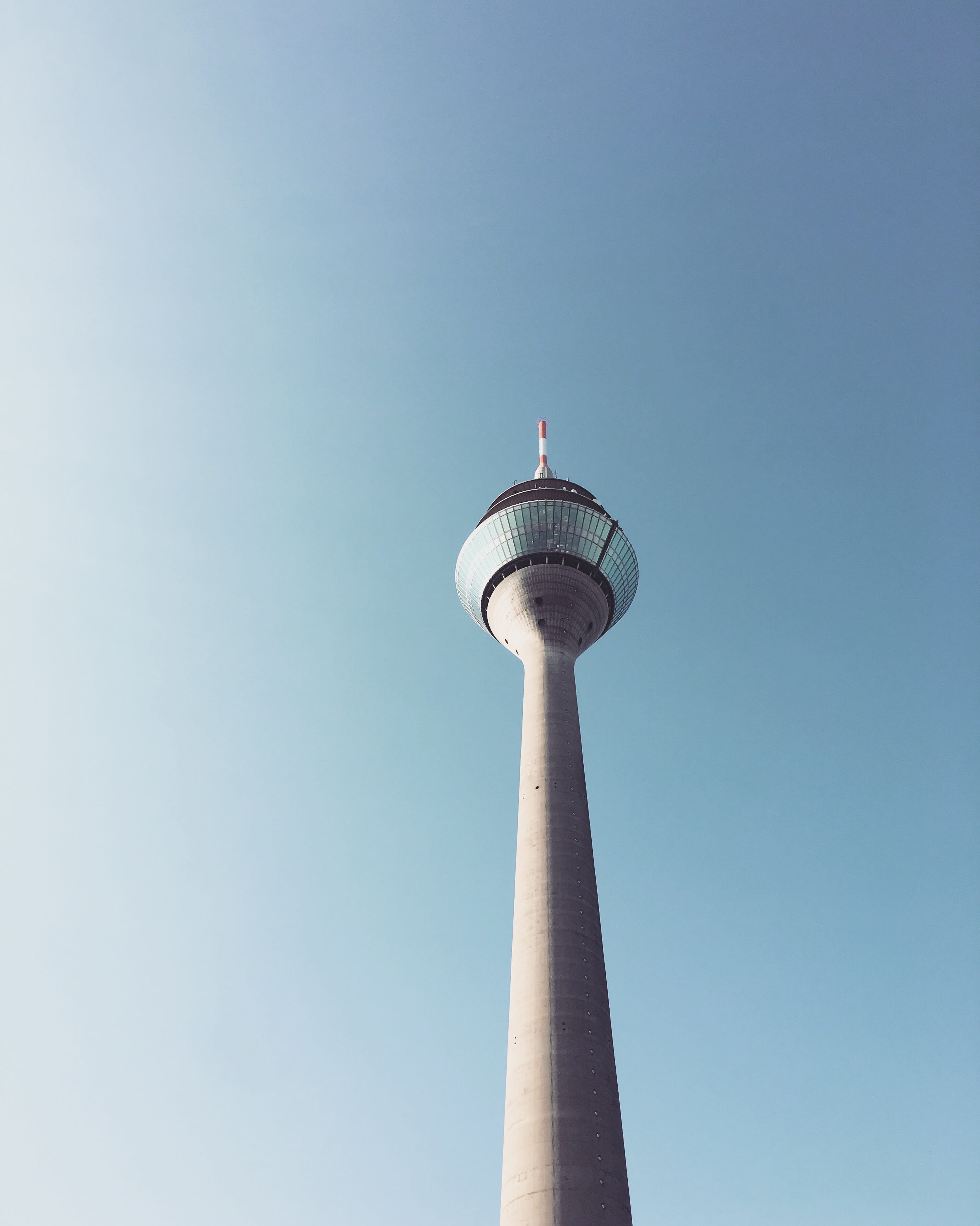 germany, düsseldorf, tower, architecture, white, minimalism
