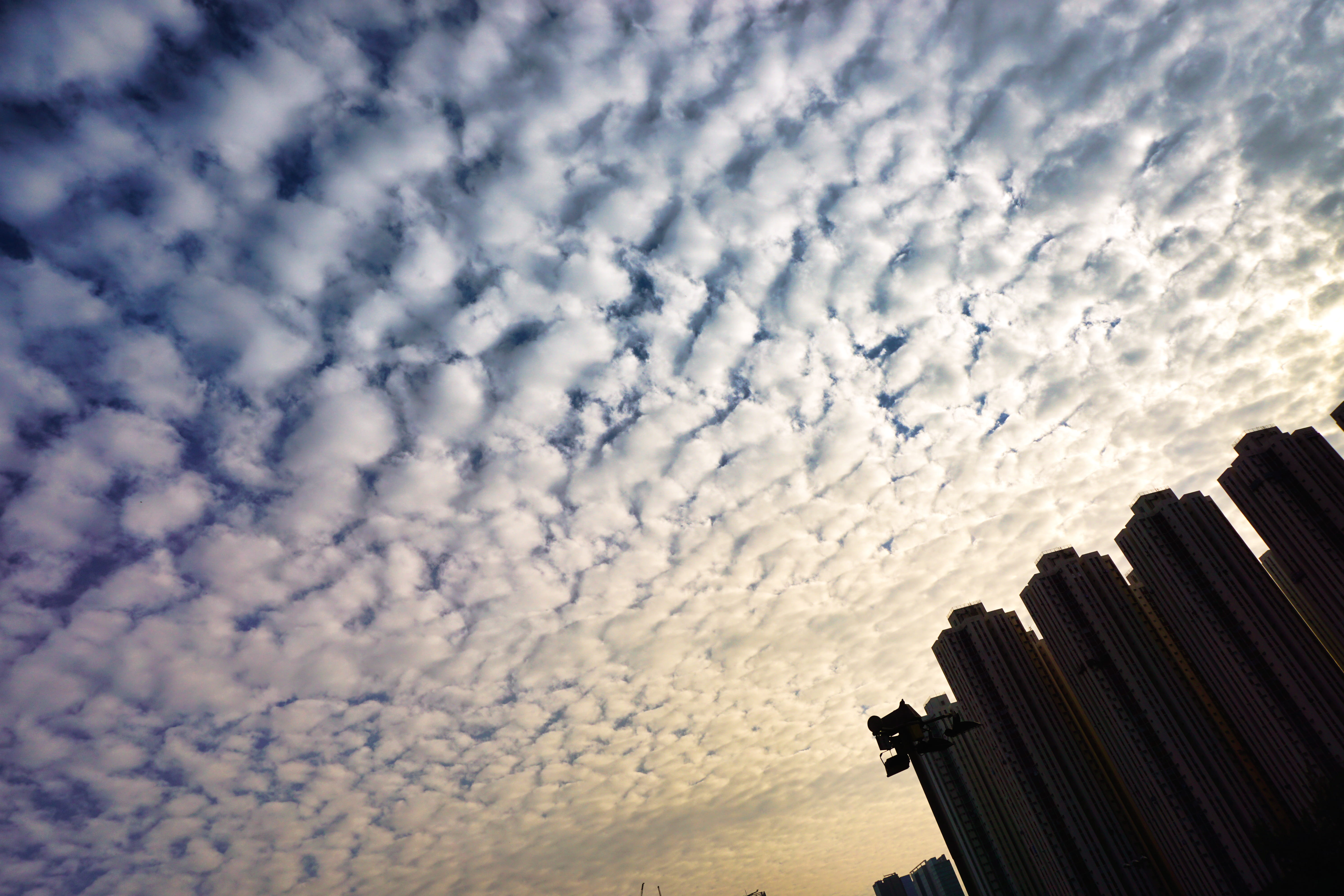 sky, clouds, cloud - sky, nature, low angle view, no people