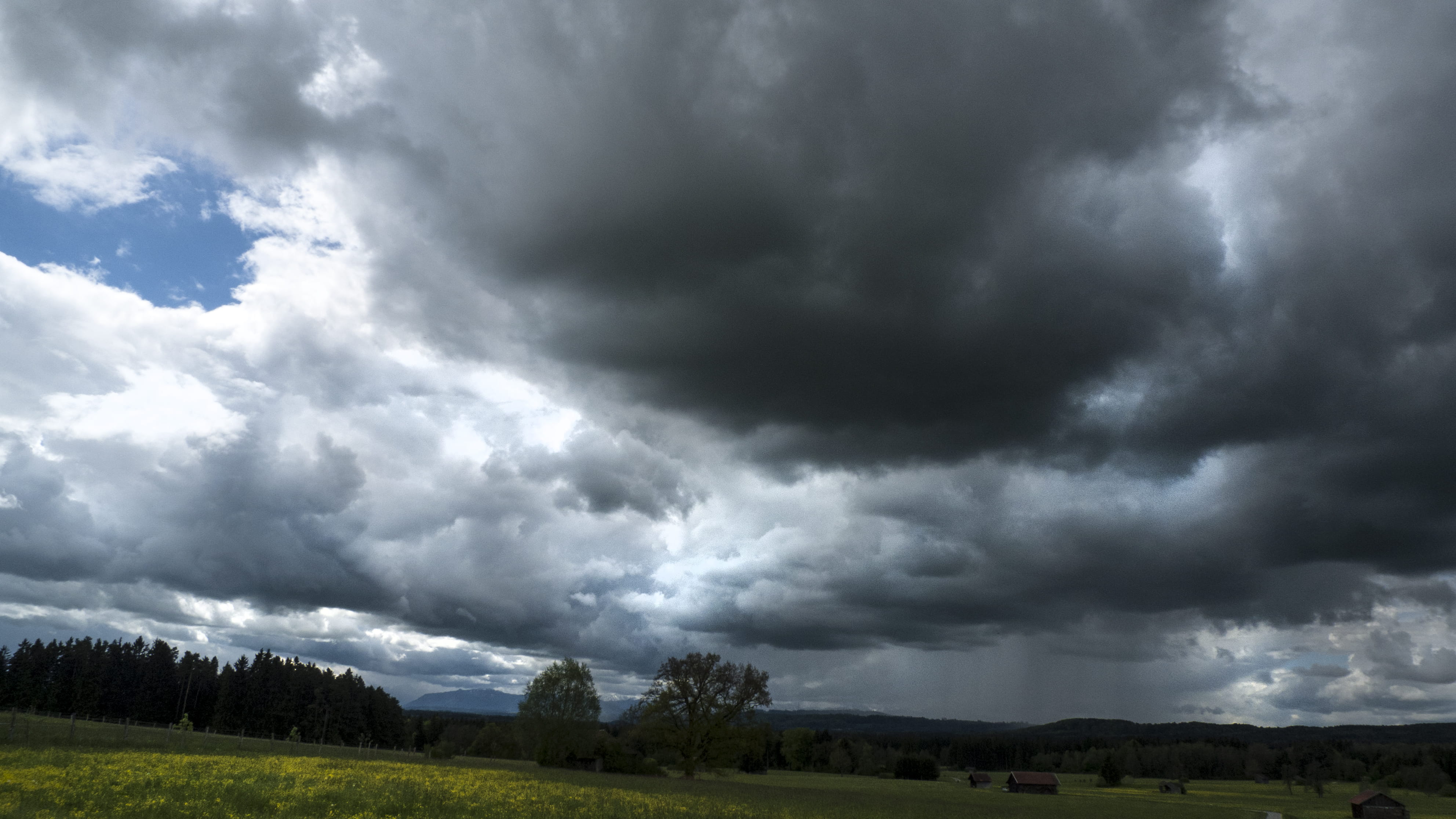 rain, clouds, mountains, cloud - sky, storm, environment, thunderstorm