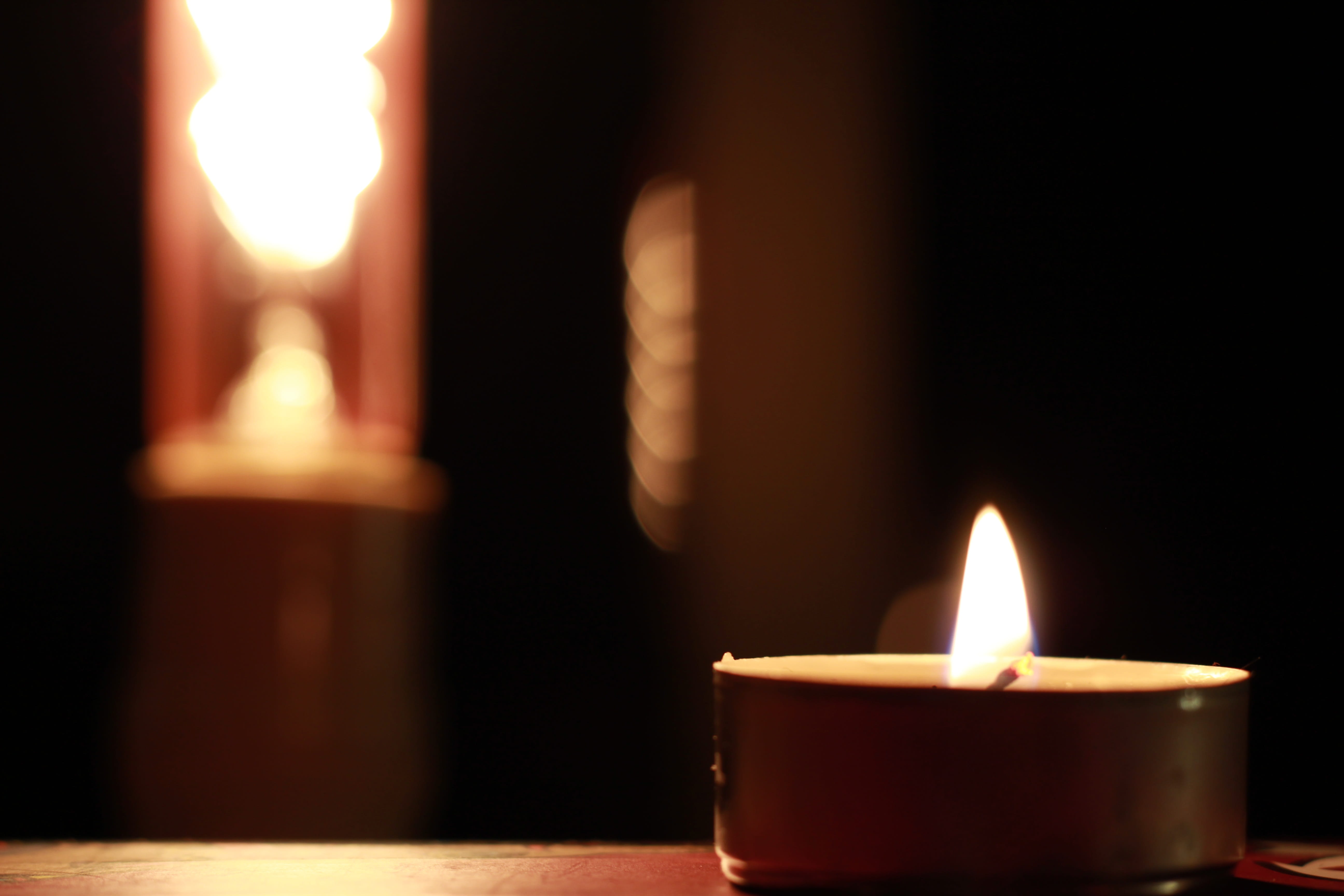 sailing, light, fire, night, flame, candles, prayer, burning