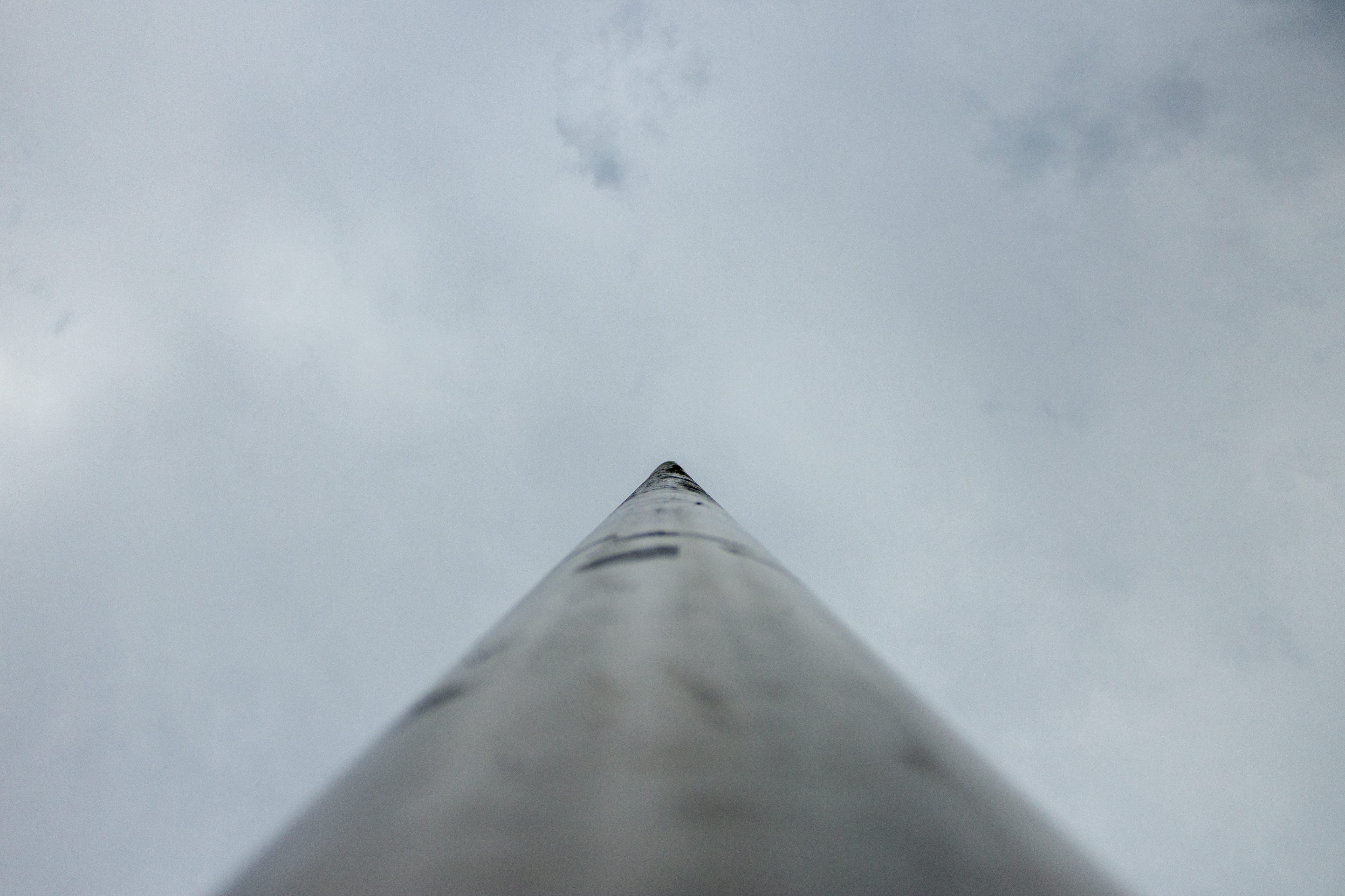 pole, sky, cloud - sky, low angle view, nature, no people, day