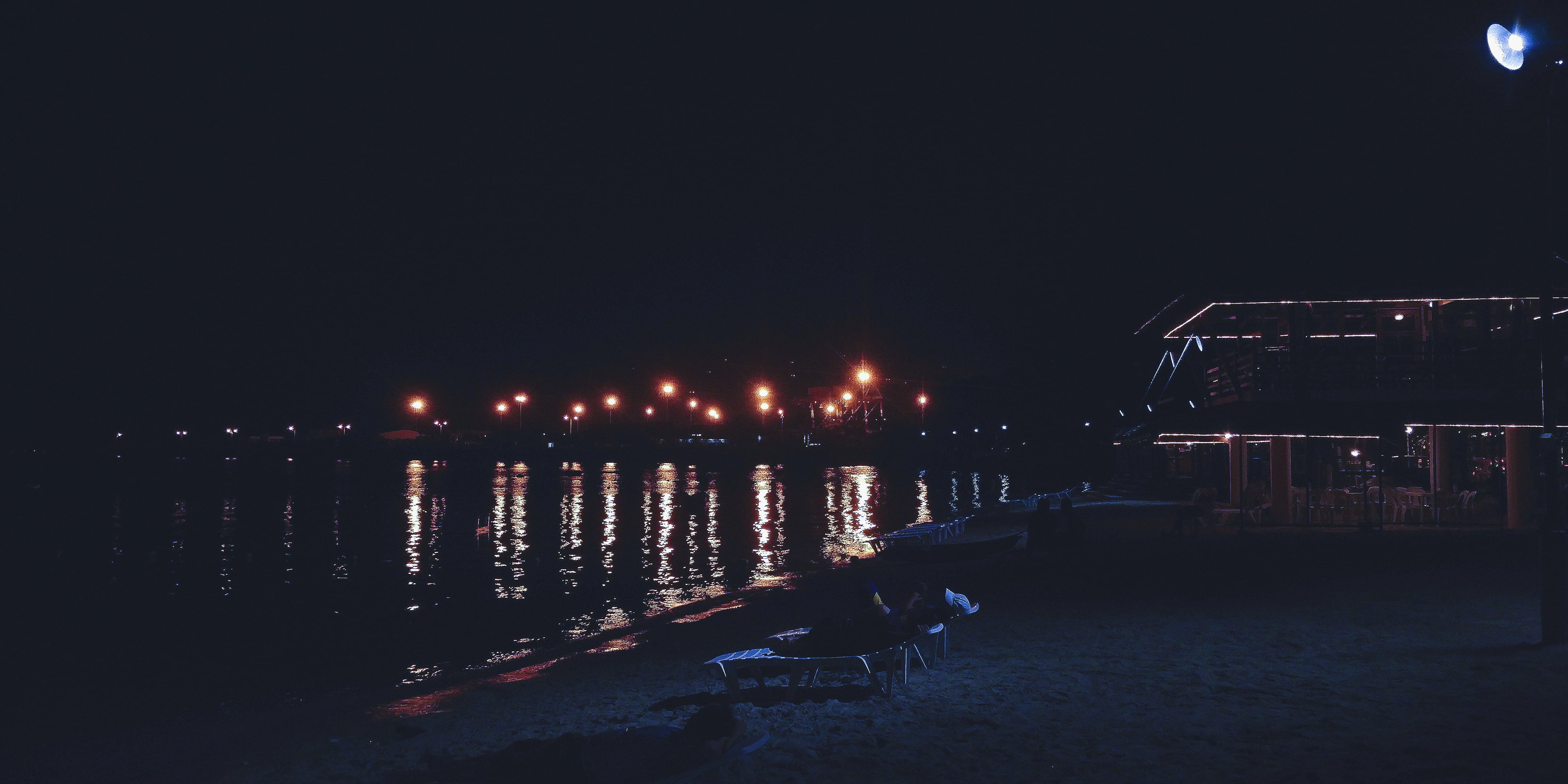 philippines, subic, night, illuminated, architecture, built structure