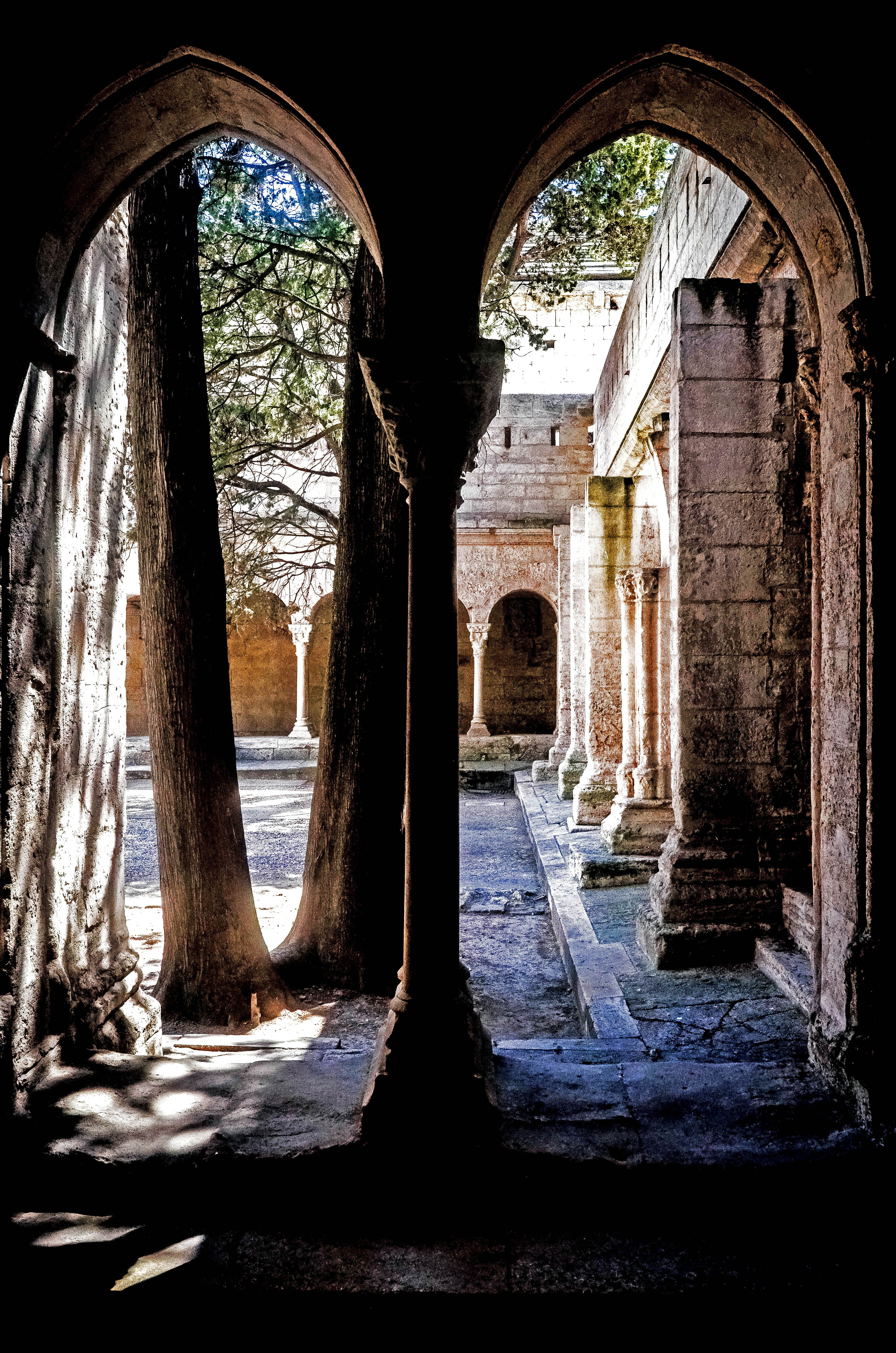 empty arch, architecture, the past, history, built structure