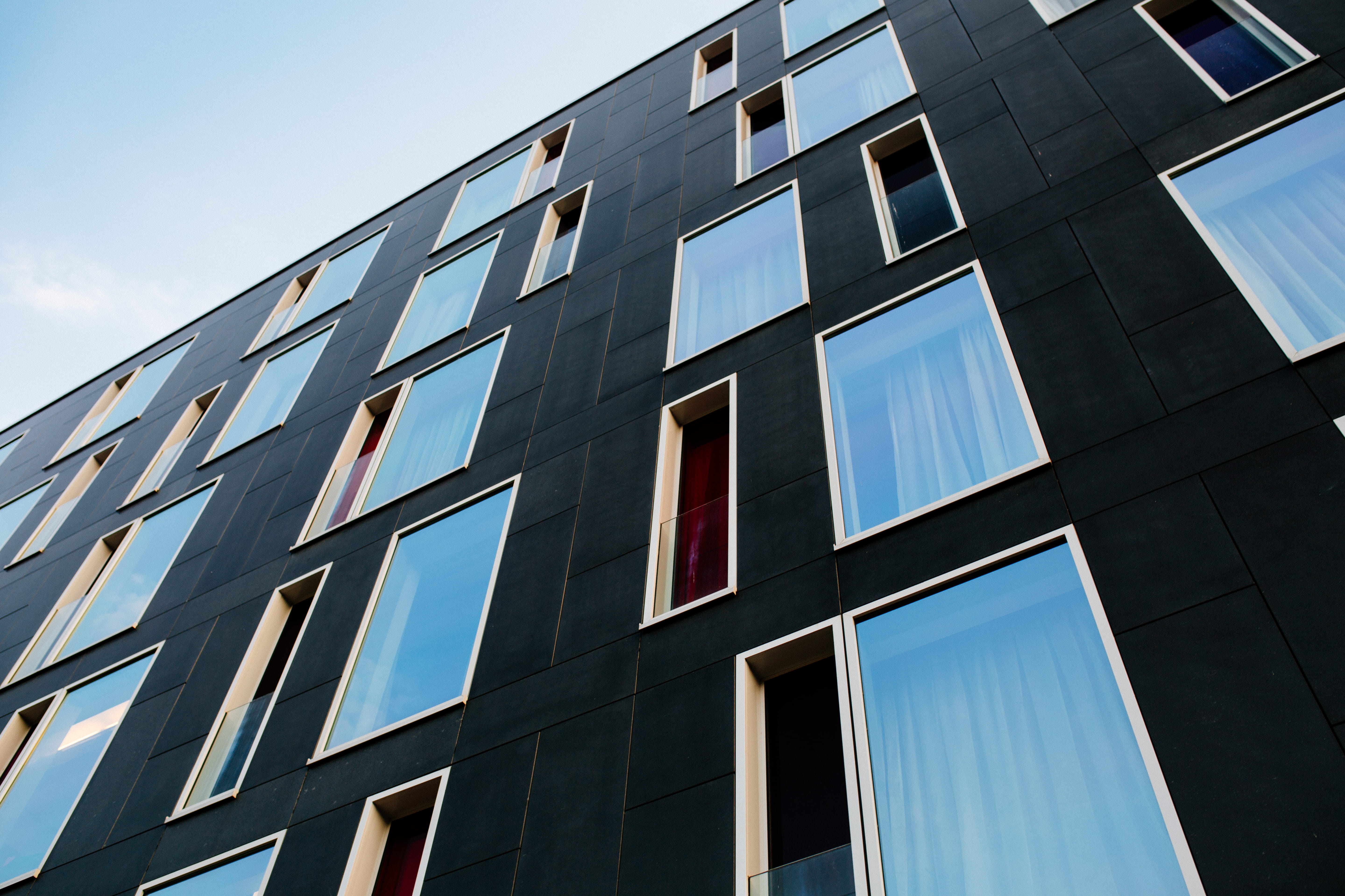 germany, munich, building, reflection, sky, window, building exterior