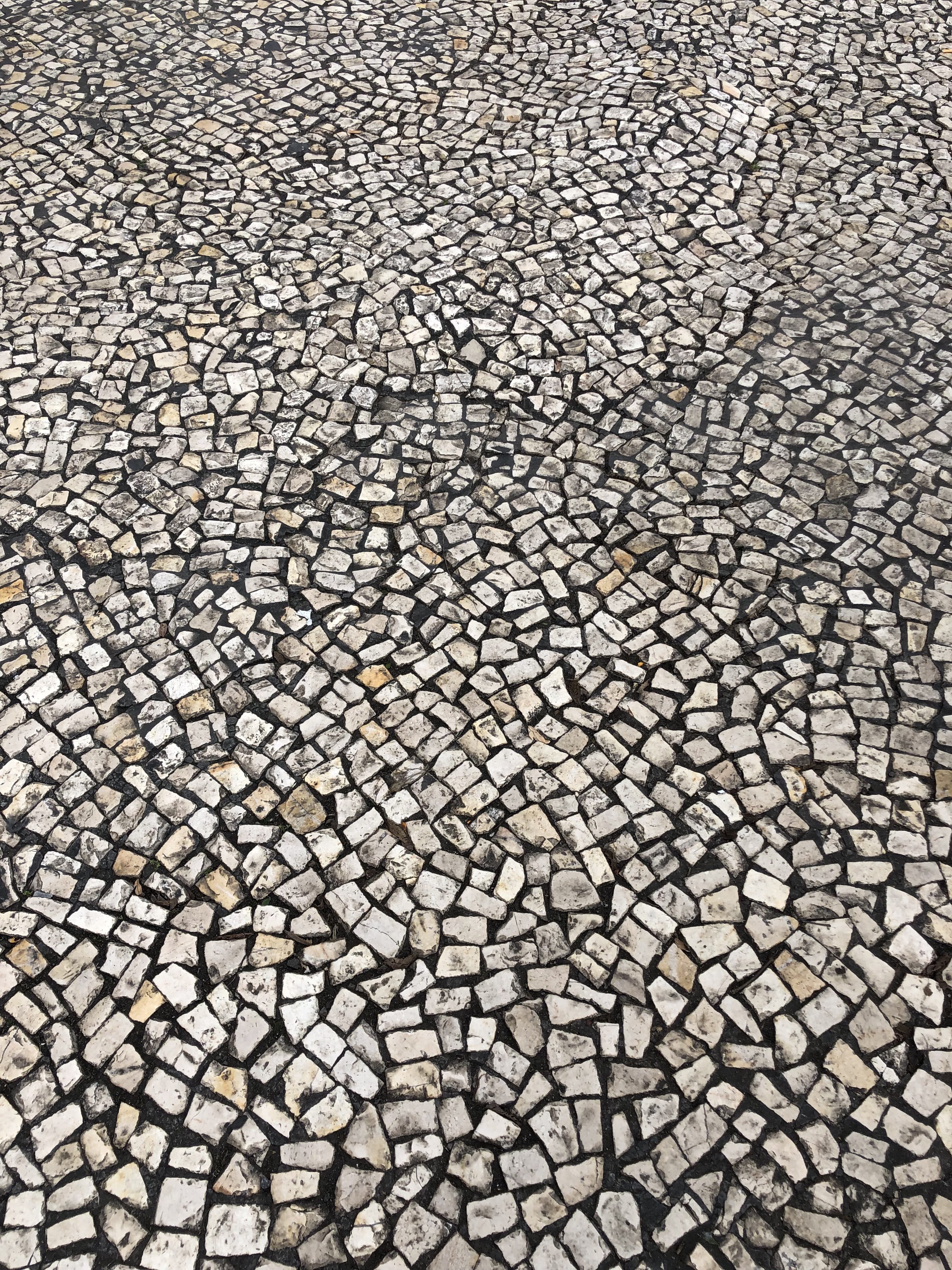 floor, mosaic, path, ceramic, texture, pattern, full frame