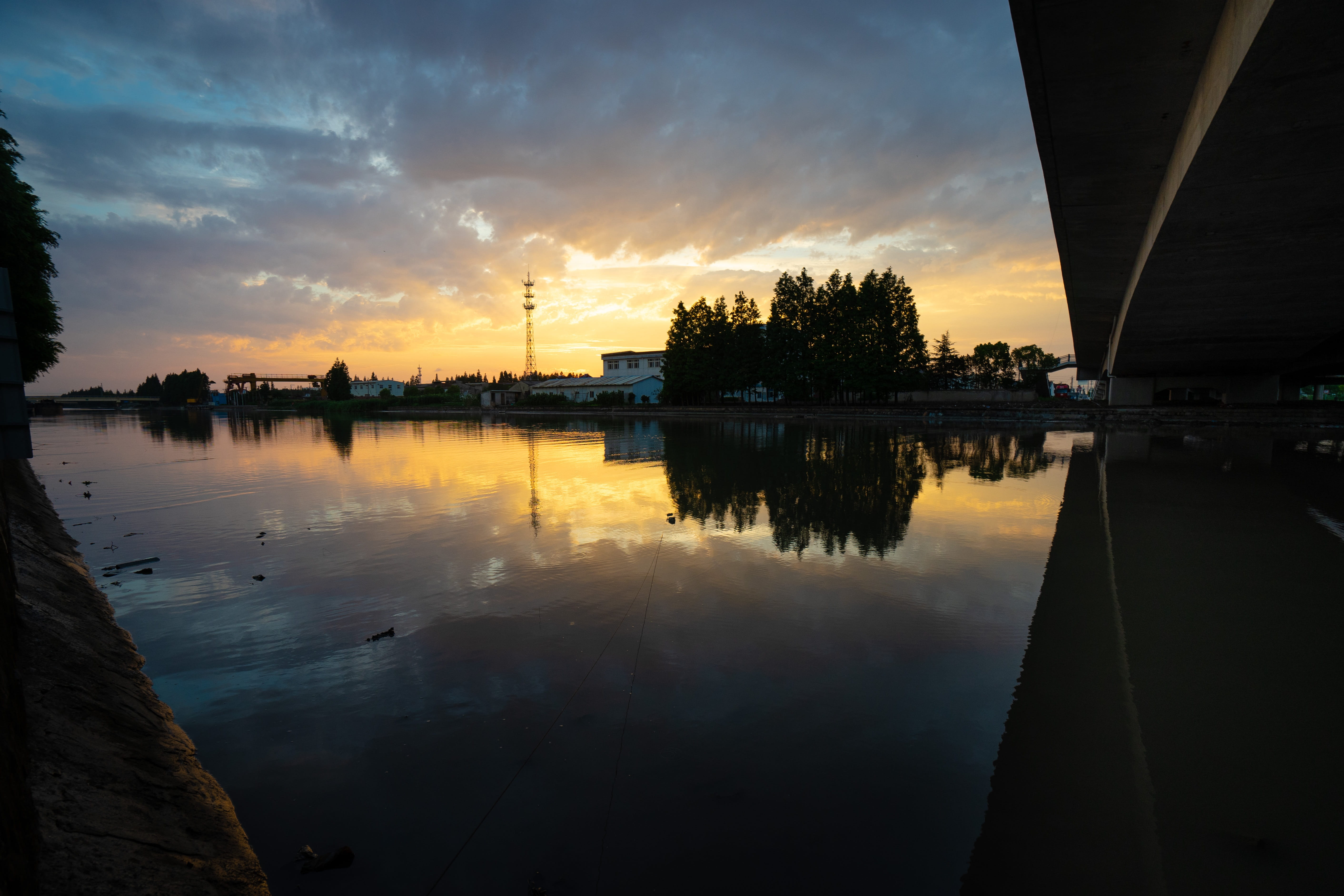 sunset, reflection, water, sky, cloud - sky, scenics - nature