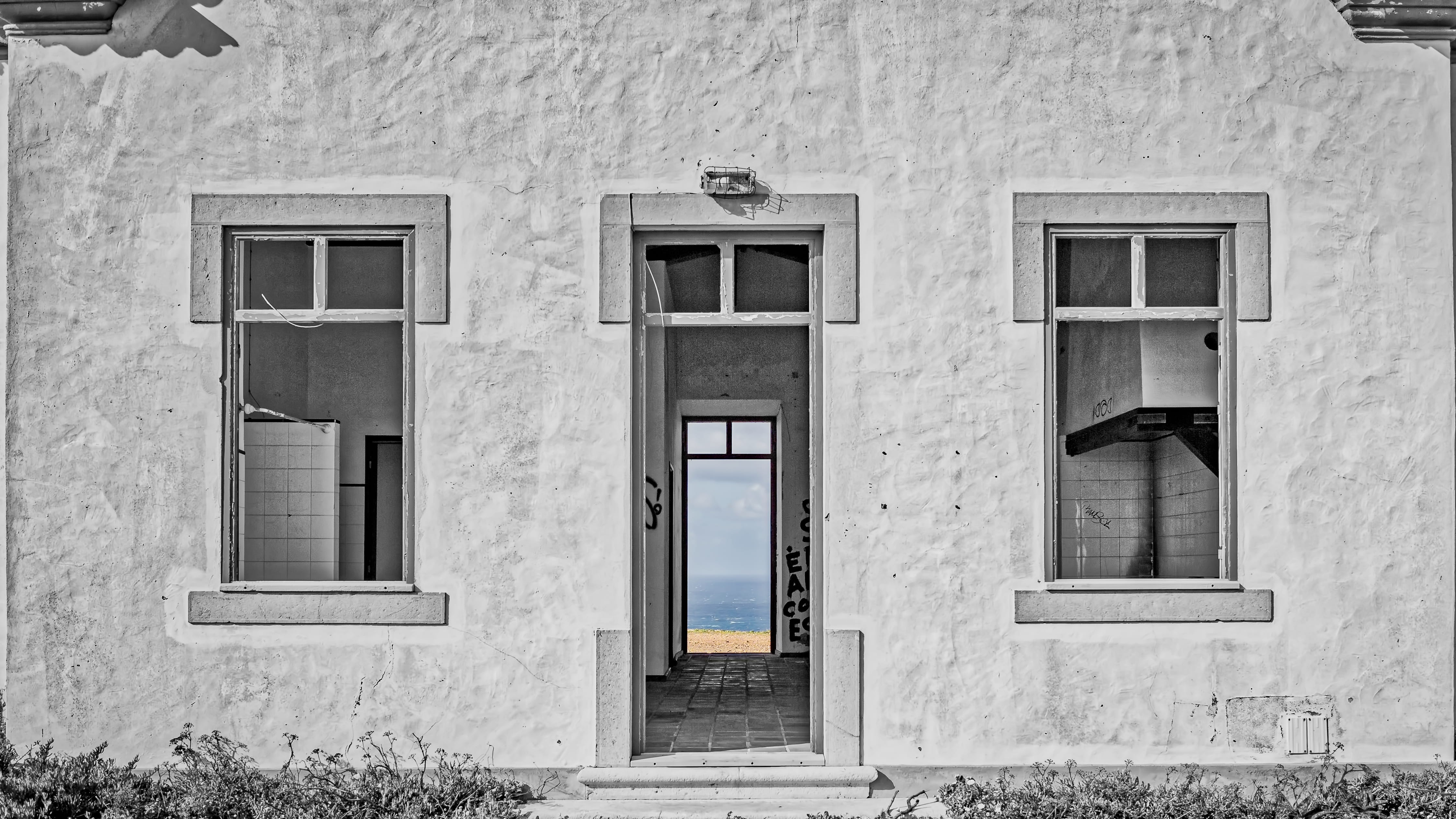 house, empty, abandoned, building, architecture, window, built structure
