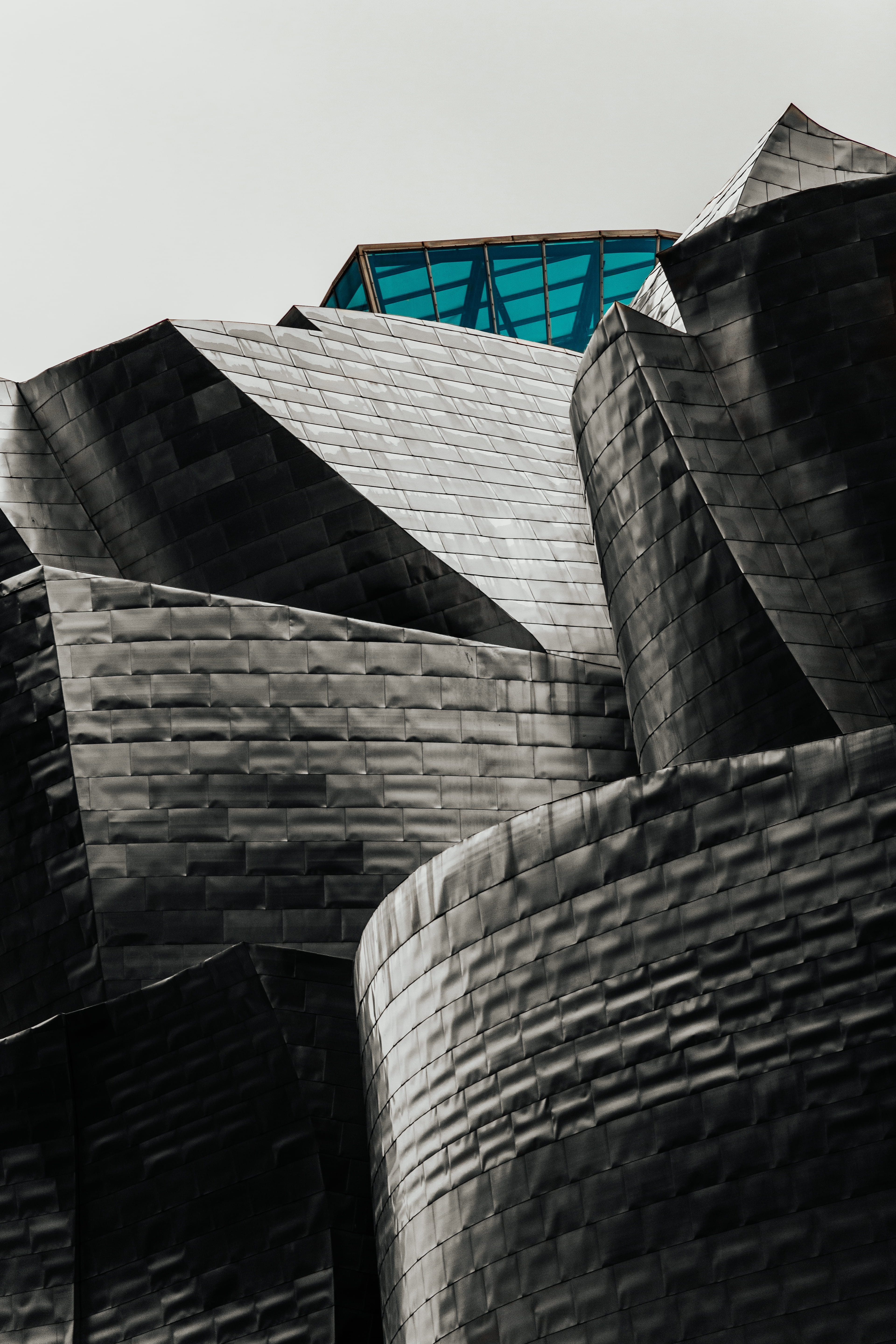 gray building under white clouds, architecture, built structure