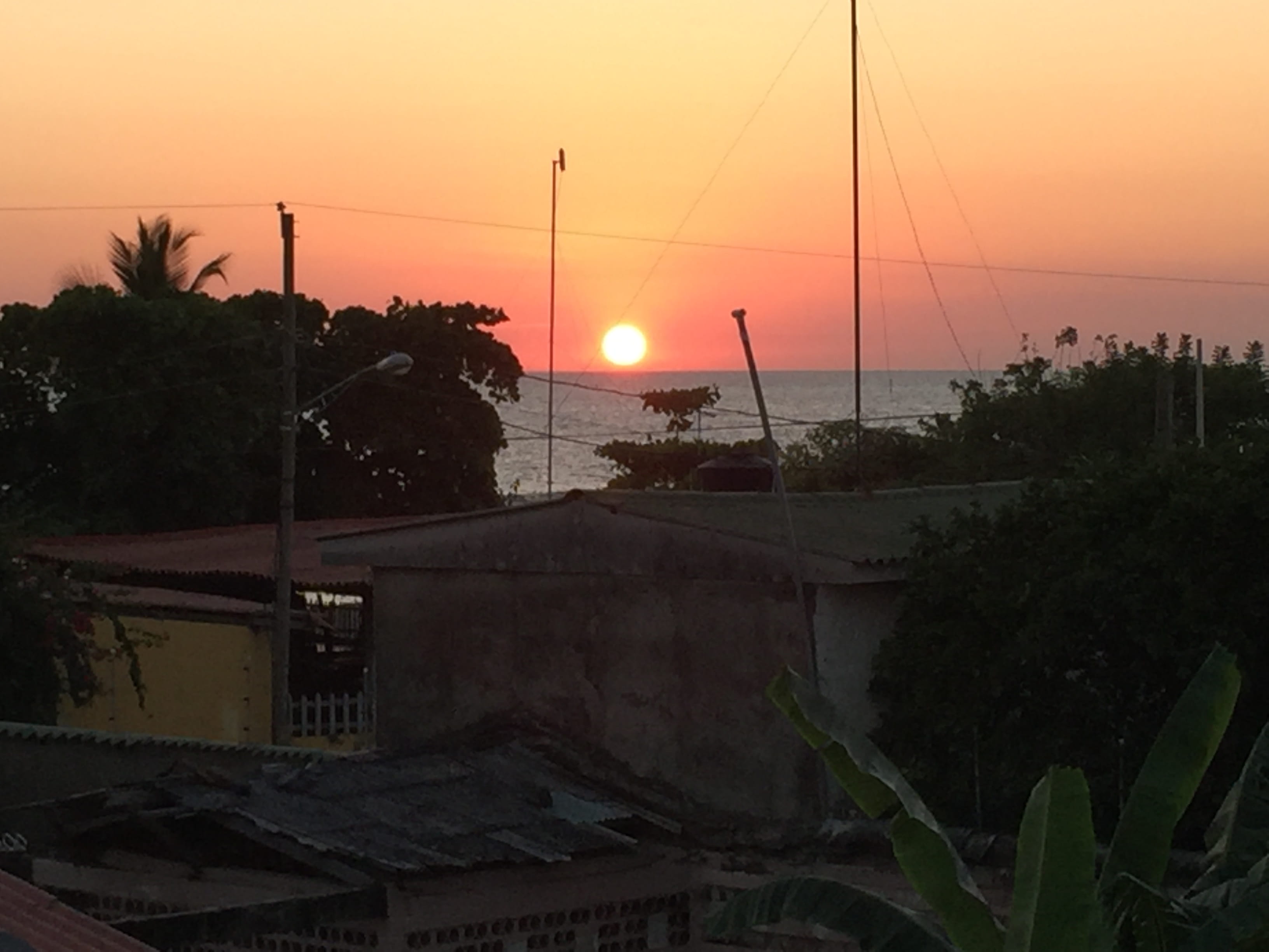 nicaragua, sunset, sky, architecture, built structure, tree