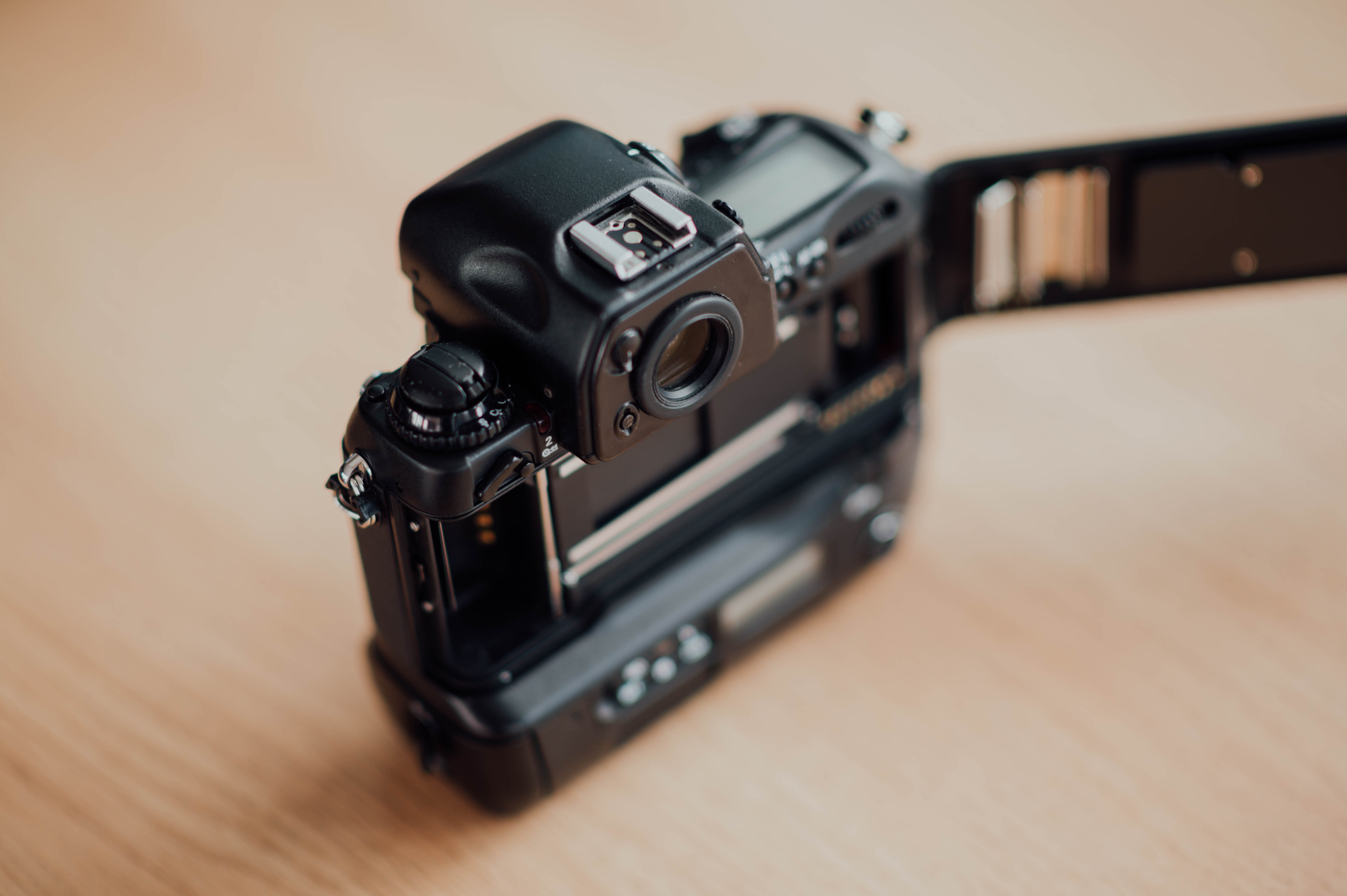 black bridge camera, electronics, digital camera, strap, video camera