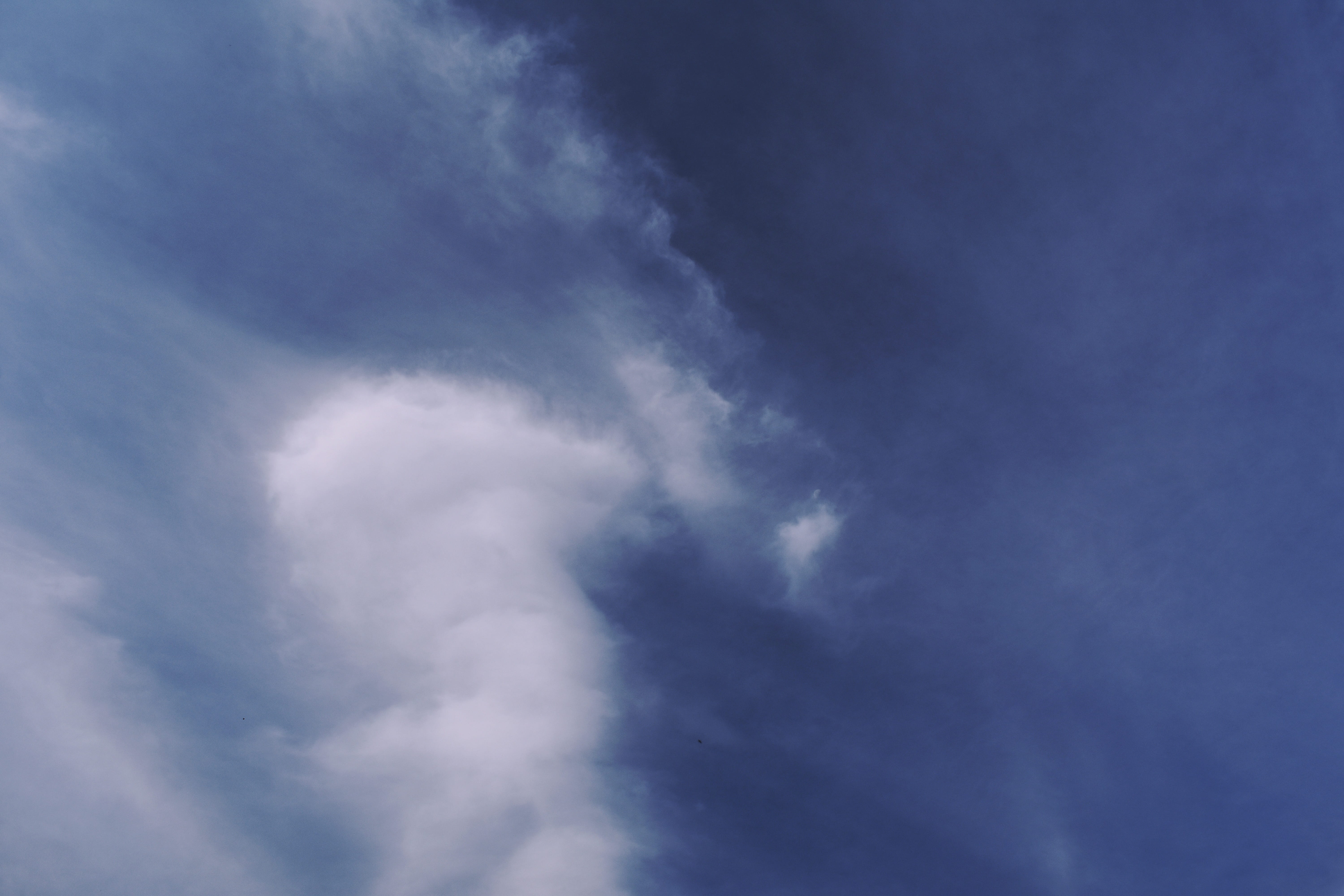 cloud, sky, cloud - sky, beauty in nature, low angle view, blue