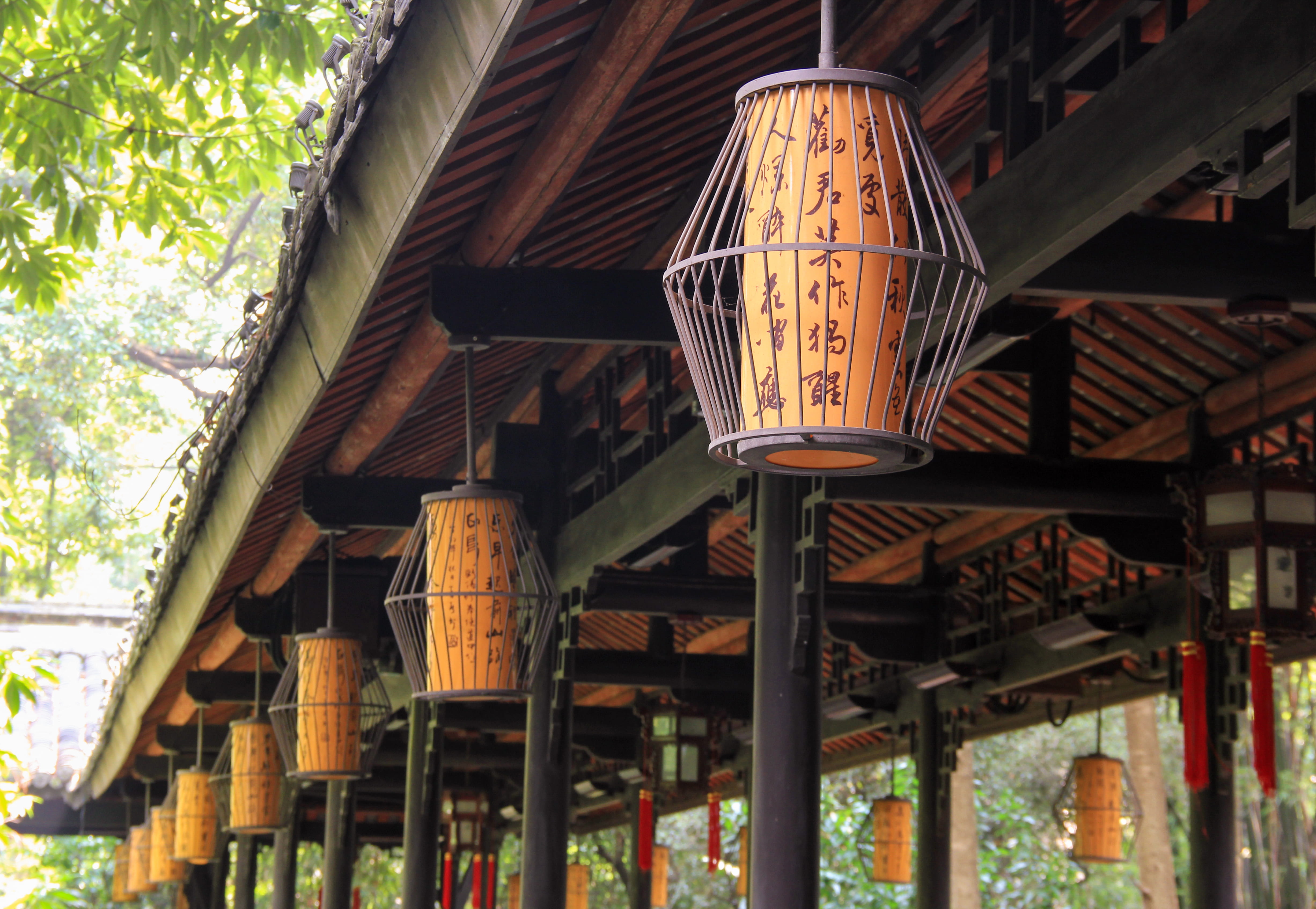 lantern, pavilion, low angle view, built structure, architecture