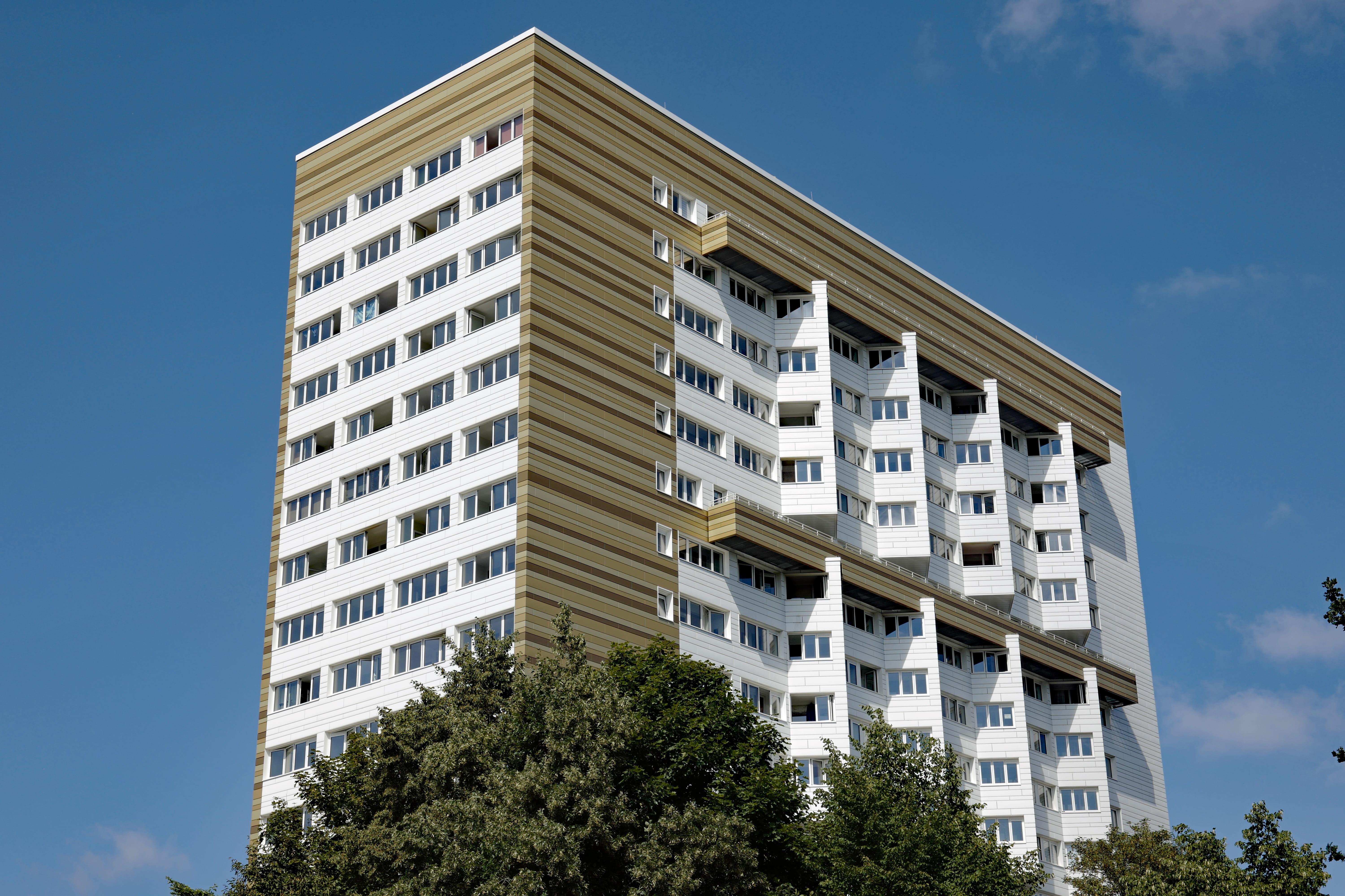 skyscraper, hamburg, facade, architecture, building exterior