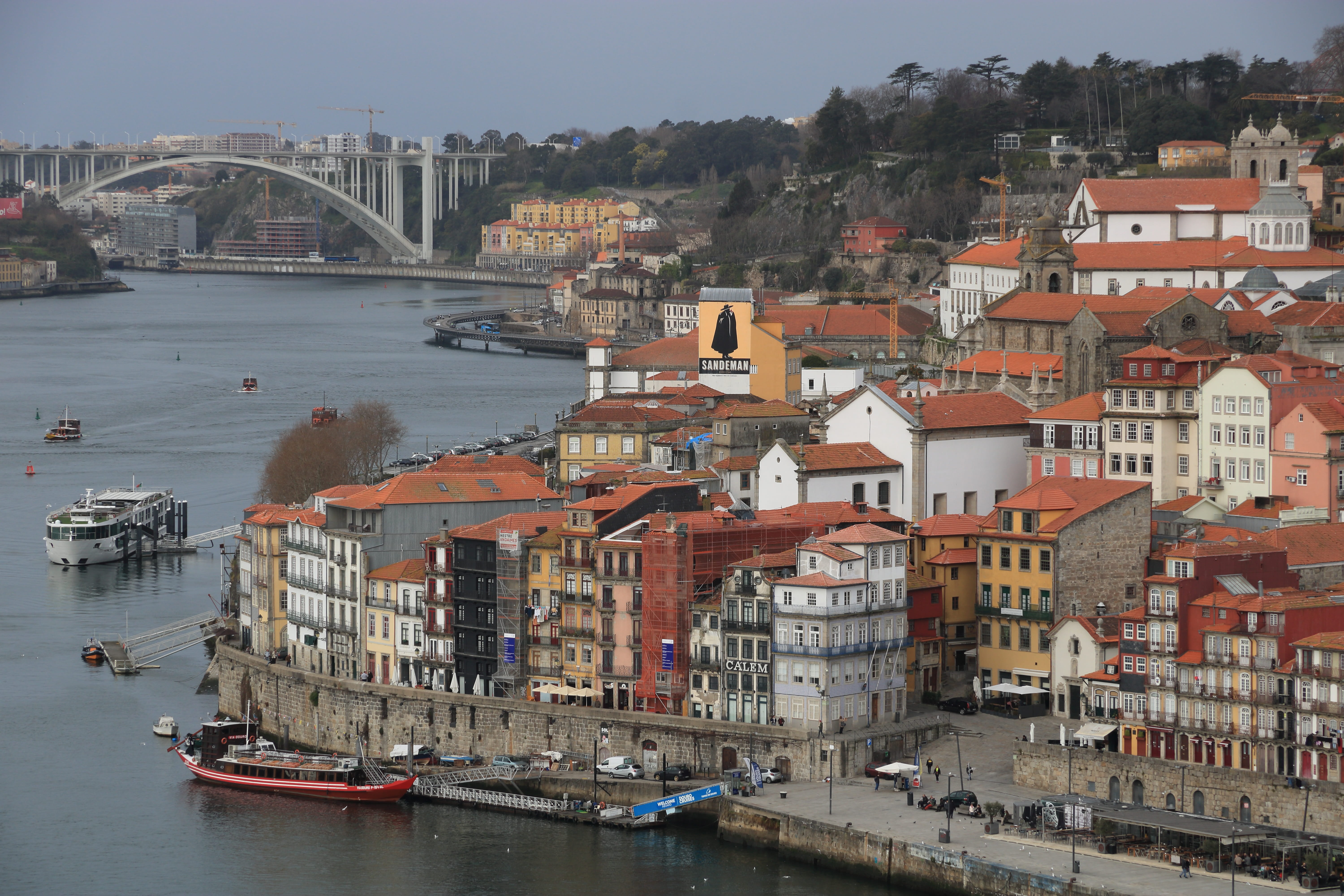 portugal, porto, river, douro, city, riverside, architecture