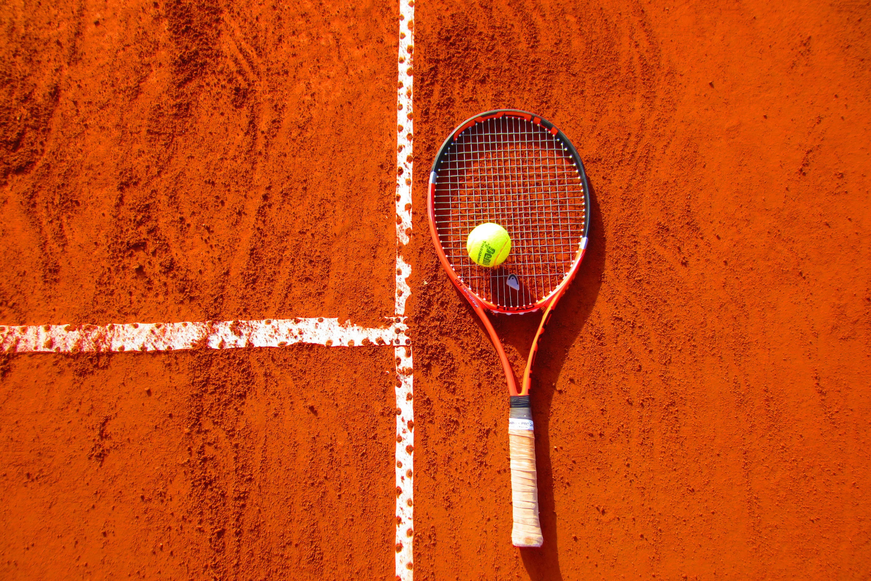 Tennis Racket, sport, ball, clay, court, fit, fitness, healthy