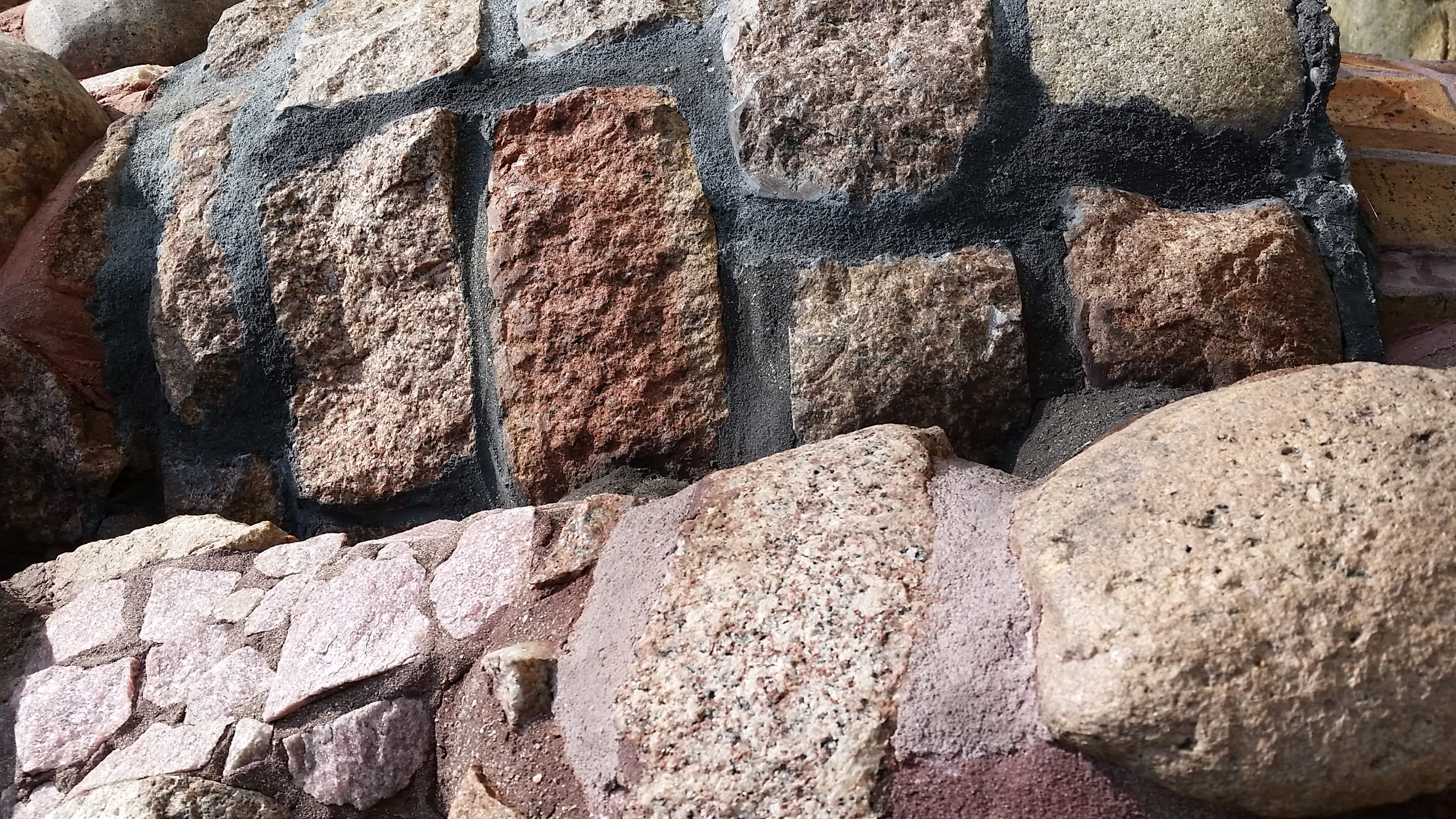stone, texture, rough, concrete, solid, pattern, rock, full frame
