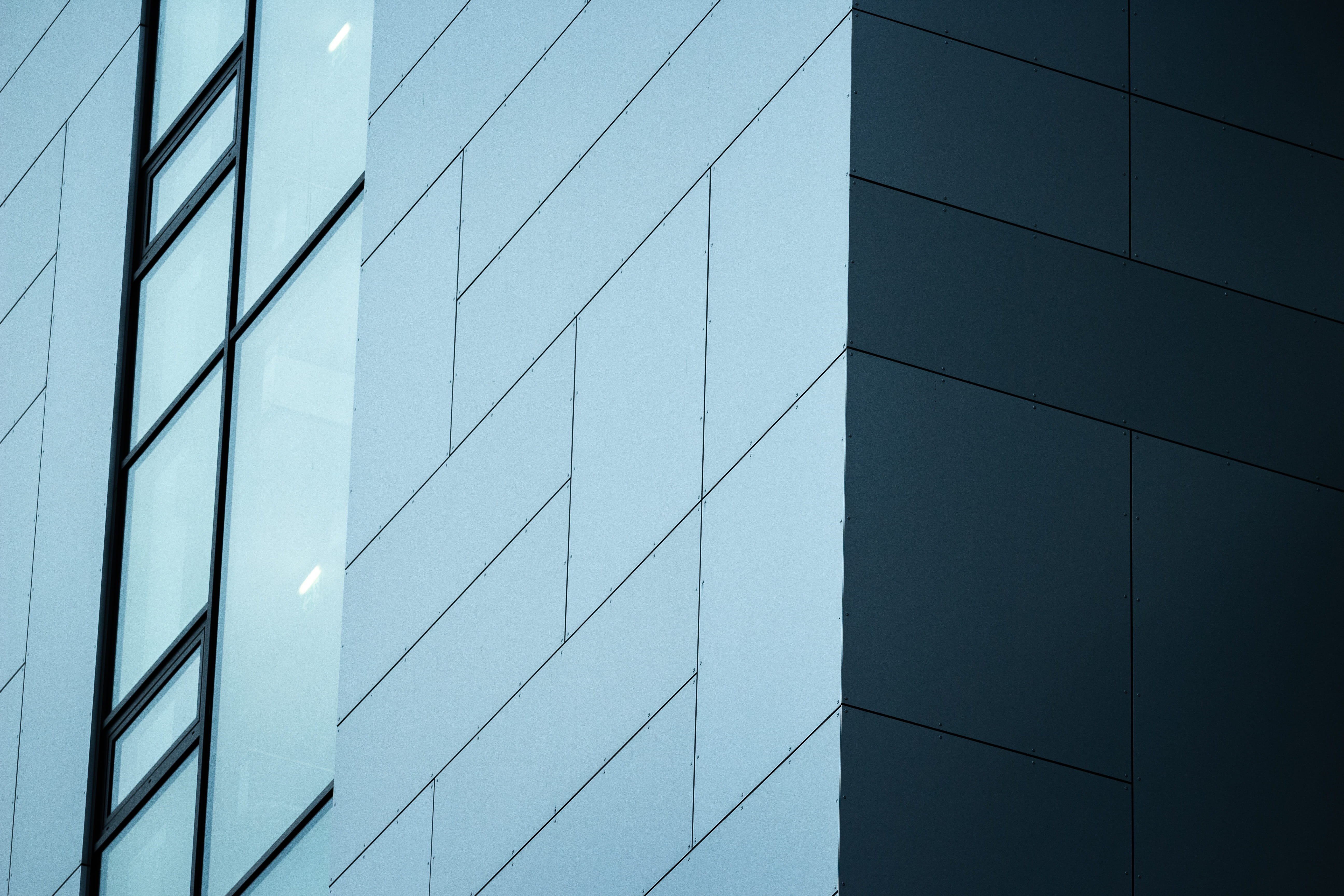 gray building, architecture, built structure, pattern, full frame