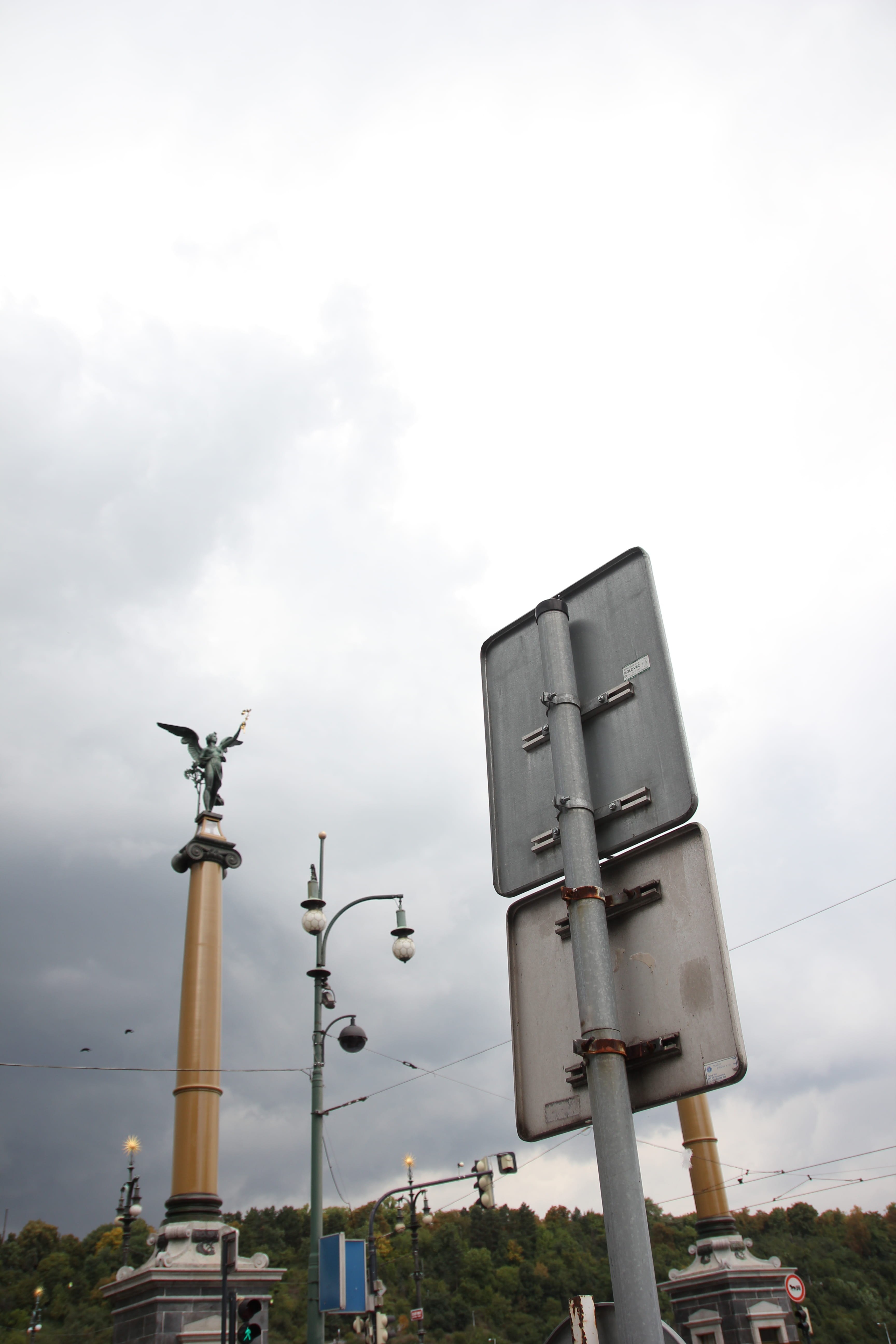 Prague, sky, architecture, low angle view, nature, cloud - sky