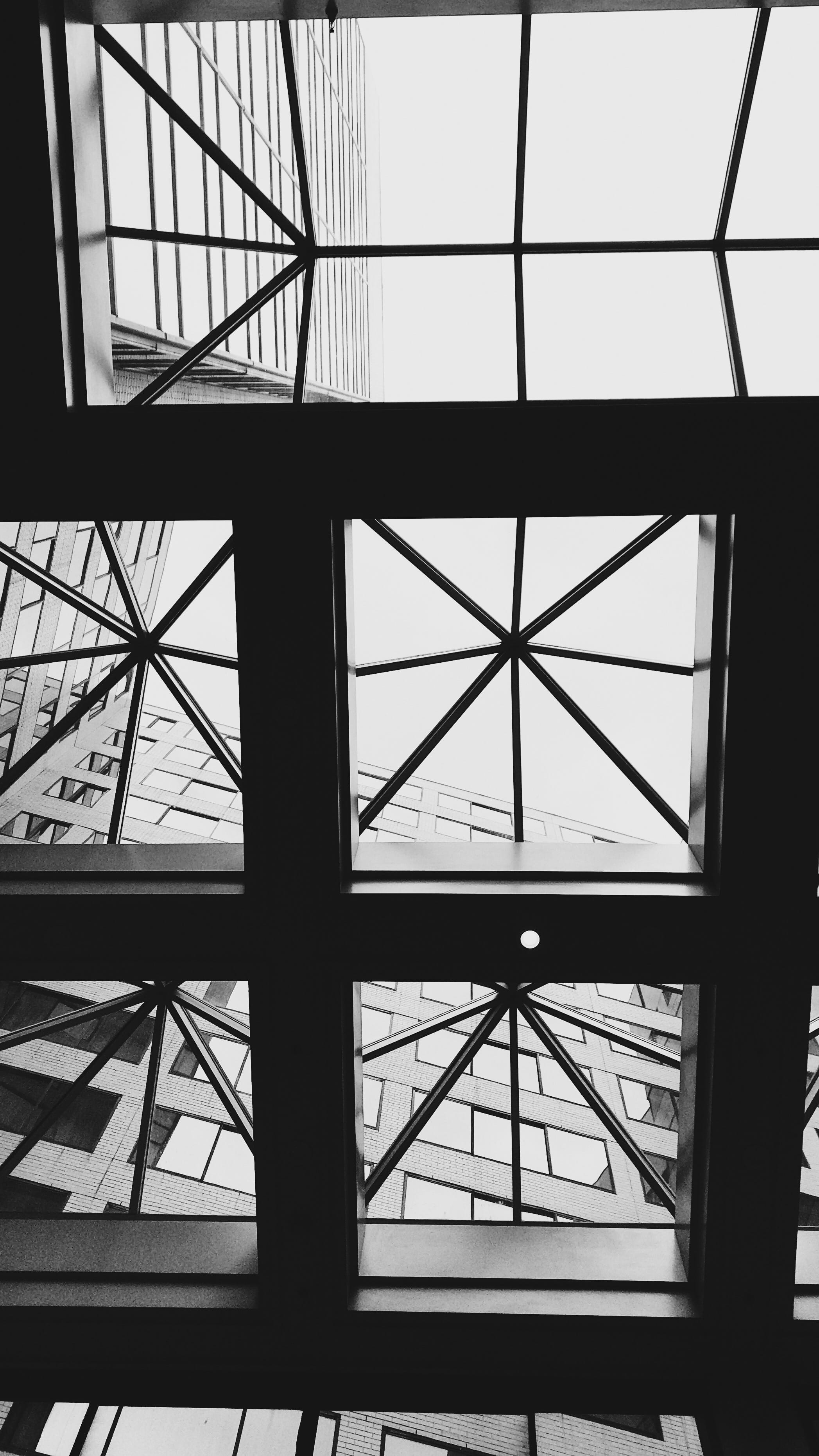 building frames, architecture, window, skylight, triangle, advertisement