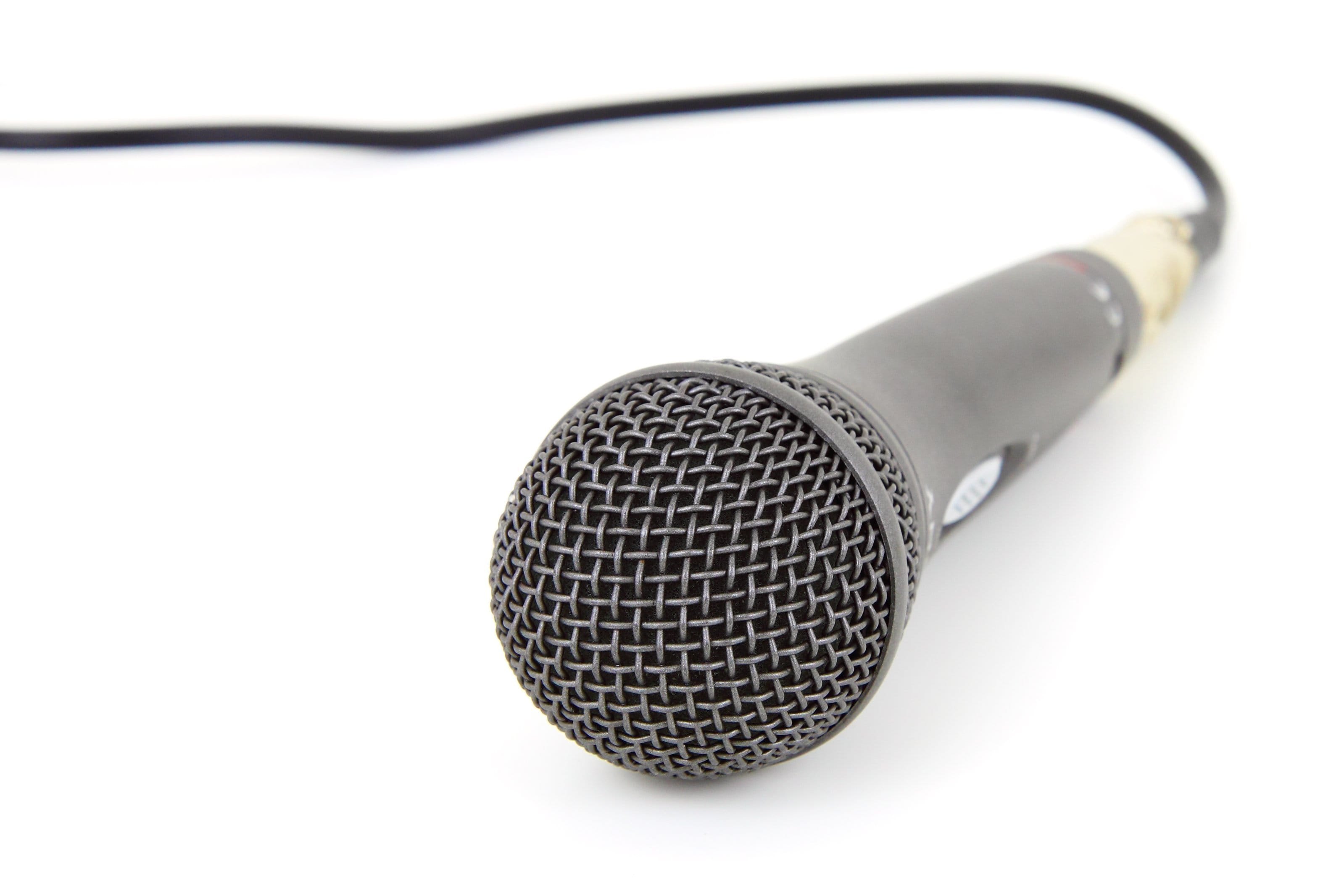 mic, closeup, object, audio, loud, speech, technology, input device