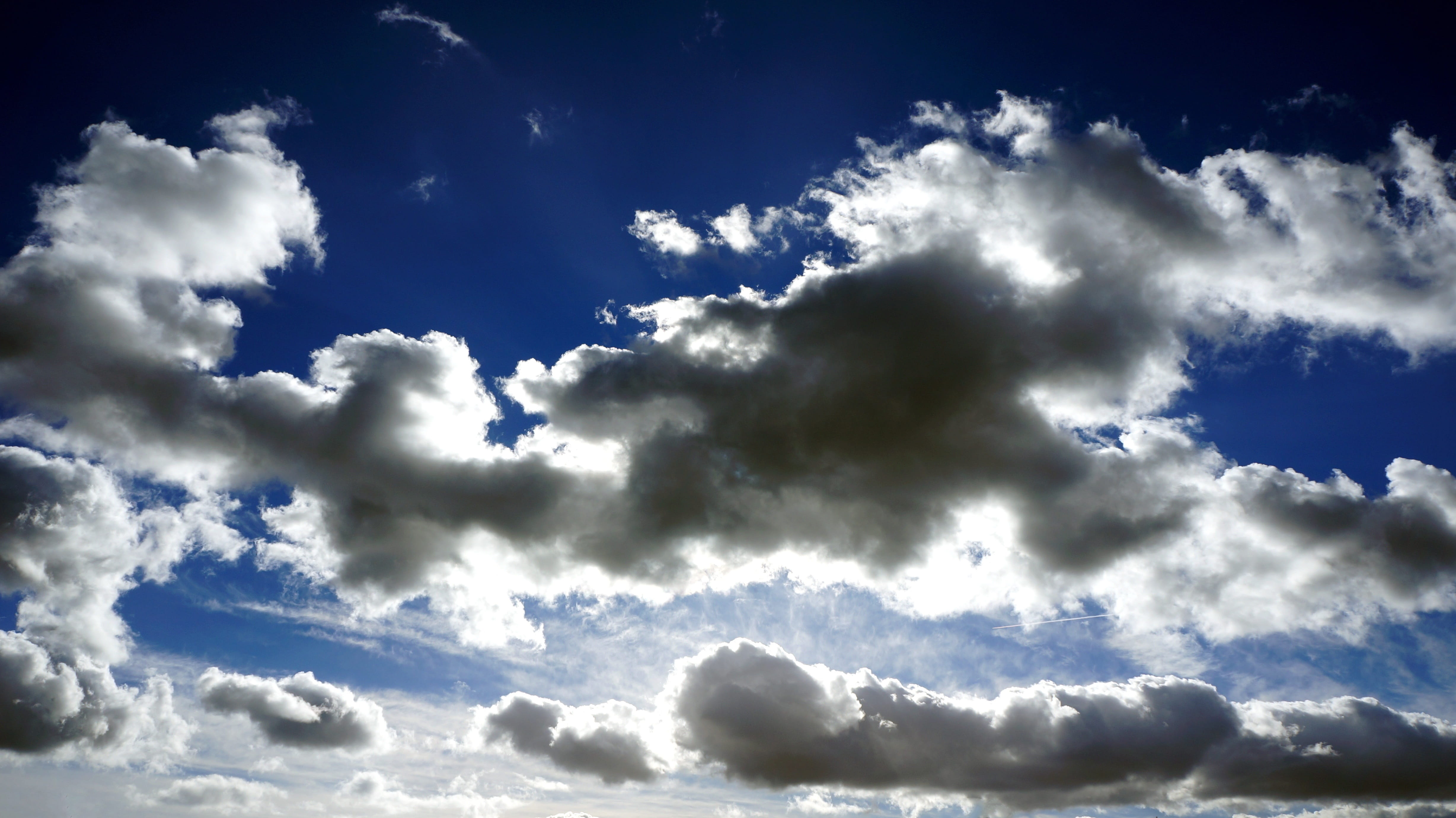 White Clouds, blue sky, cloudiness, cloudscape, daylight, dramatic