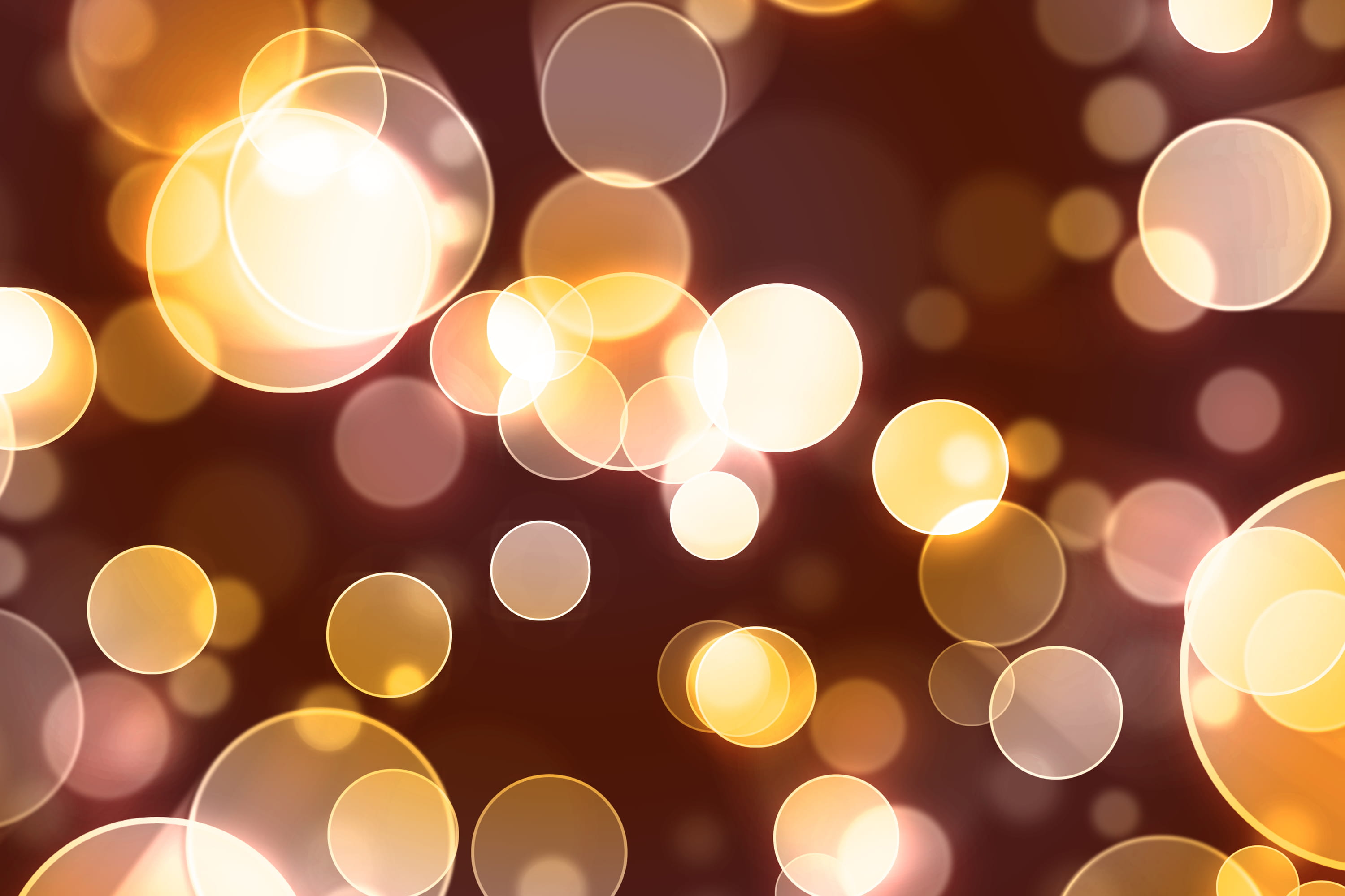 background, bokeh, abstract, circles, red, yellow, texture