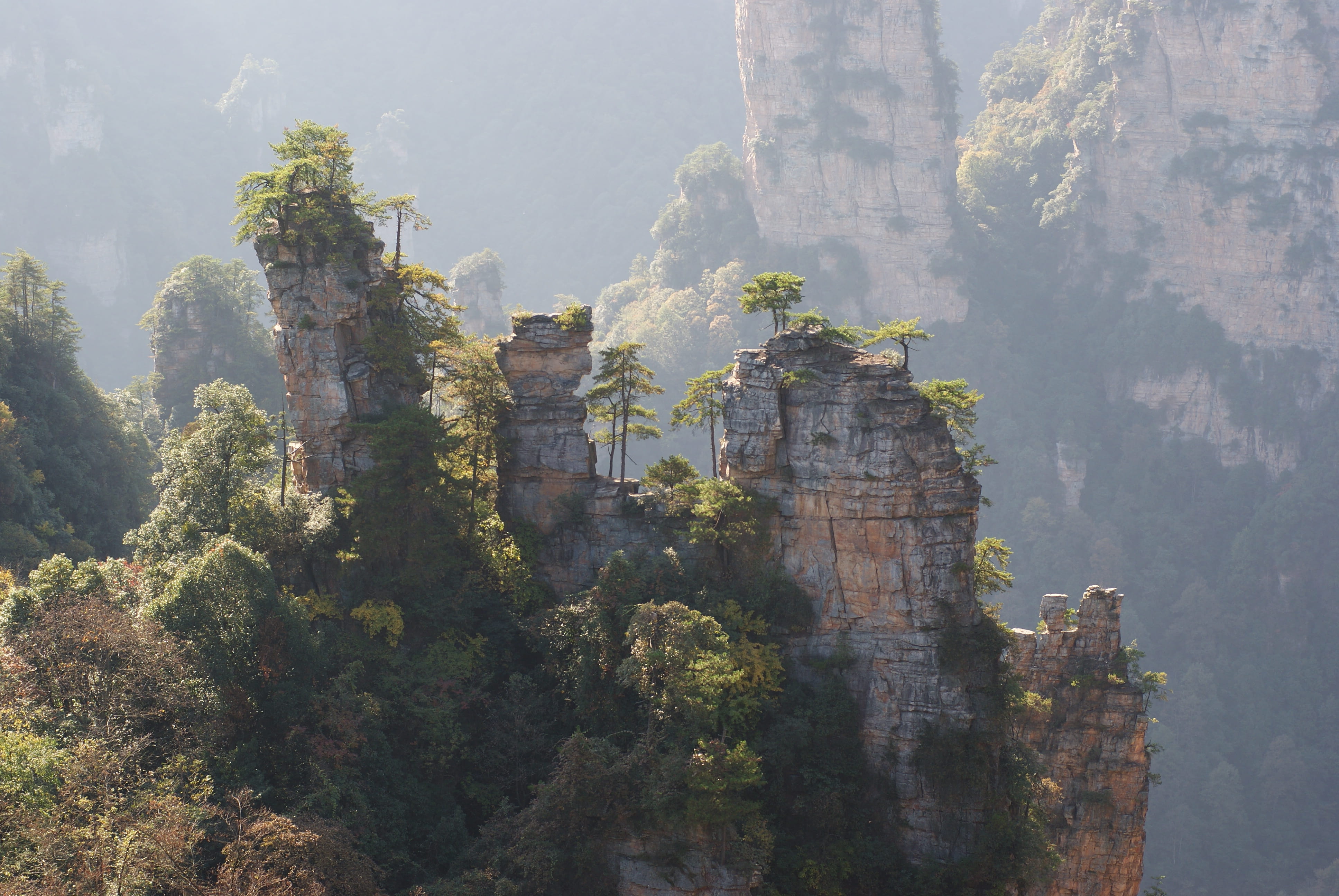 wrecked building during daytime, architecture, history, built structure