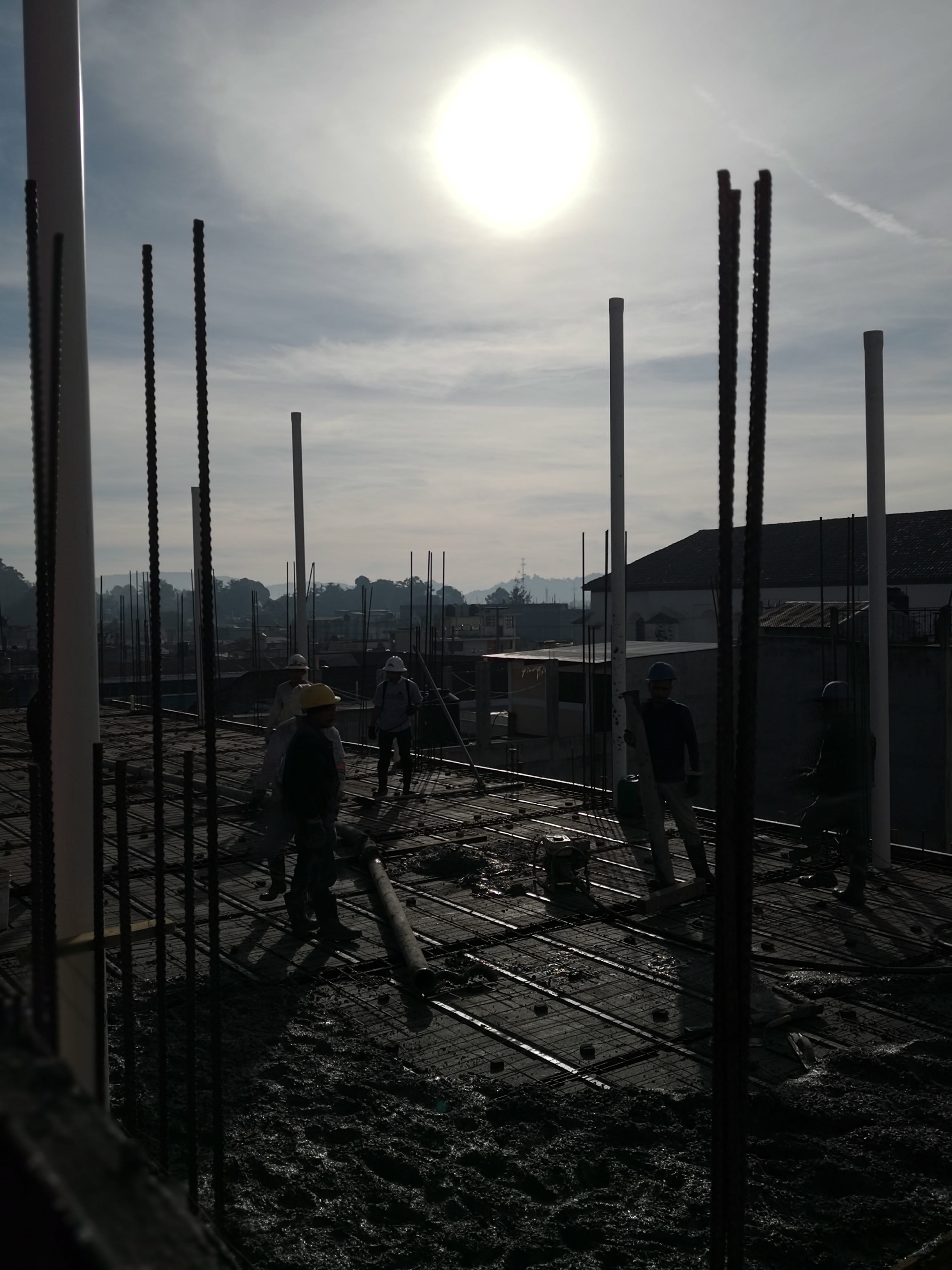 construction, terraces, architecture, ceiling, structure, sky