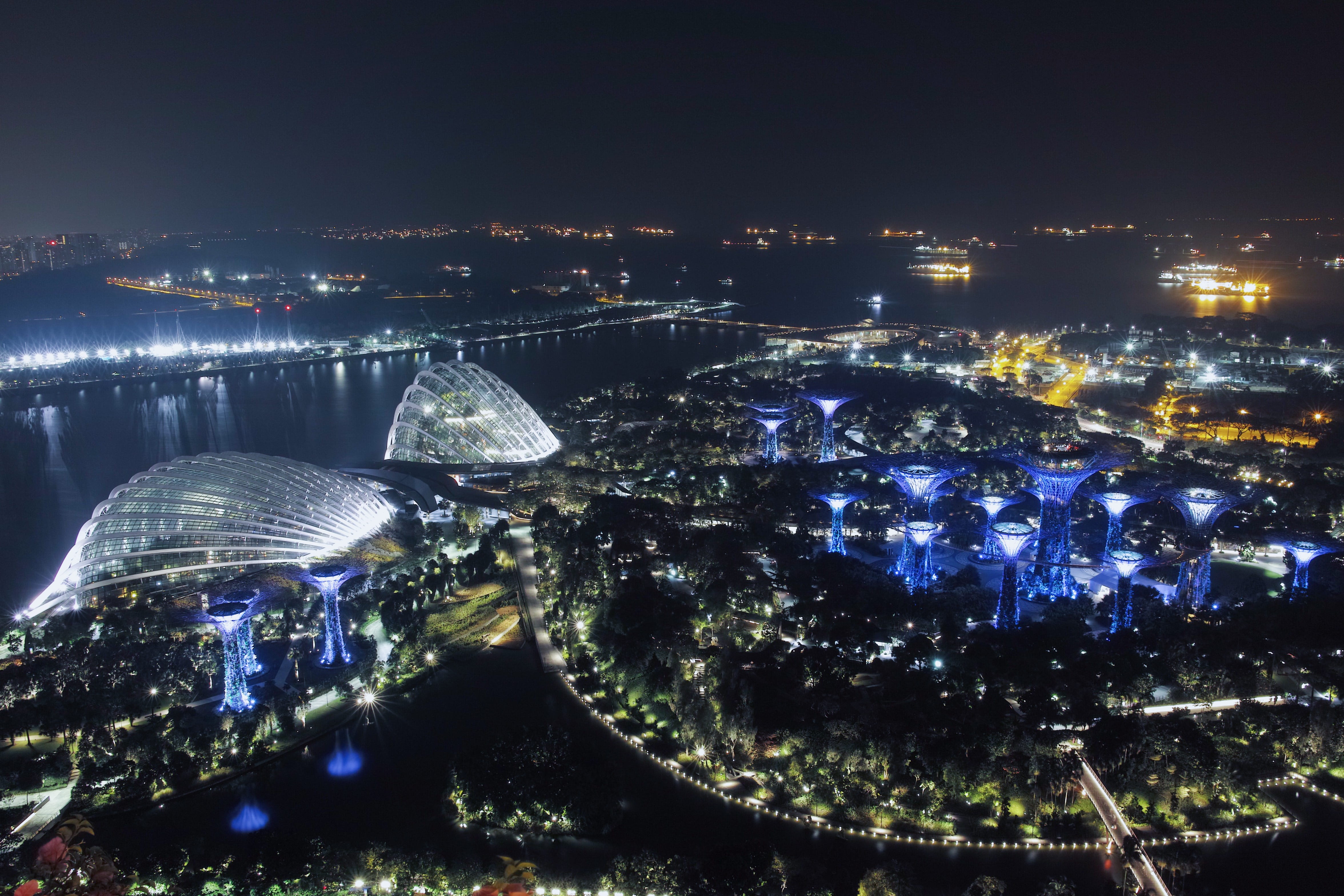 singapore, marina bay sands hotel, building exterior, architecture