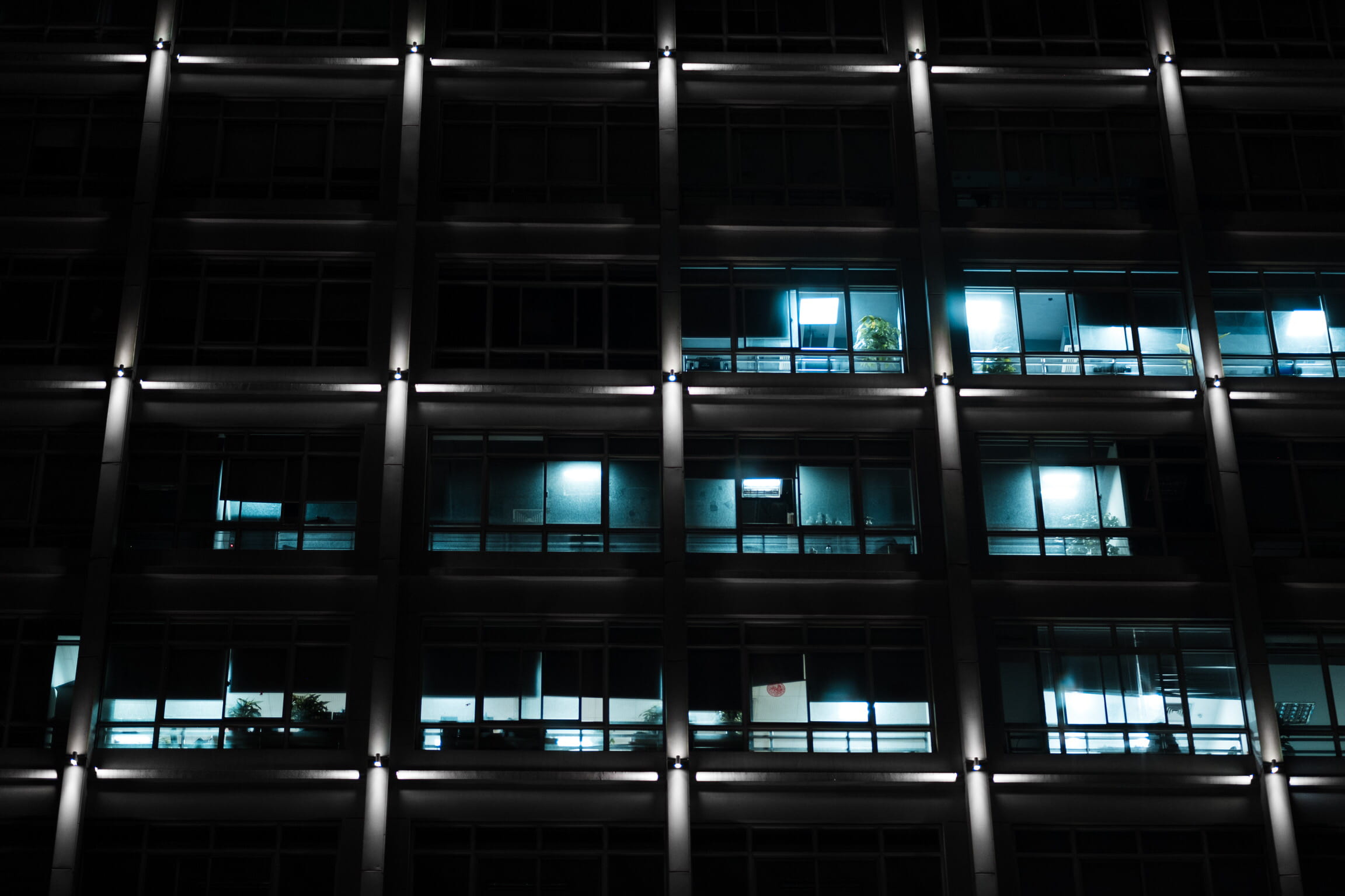 cross, light, illuminated, architecture, built structure, night