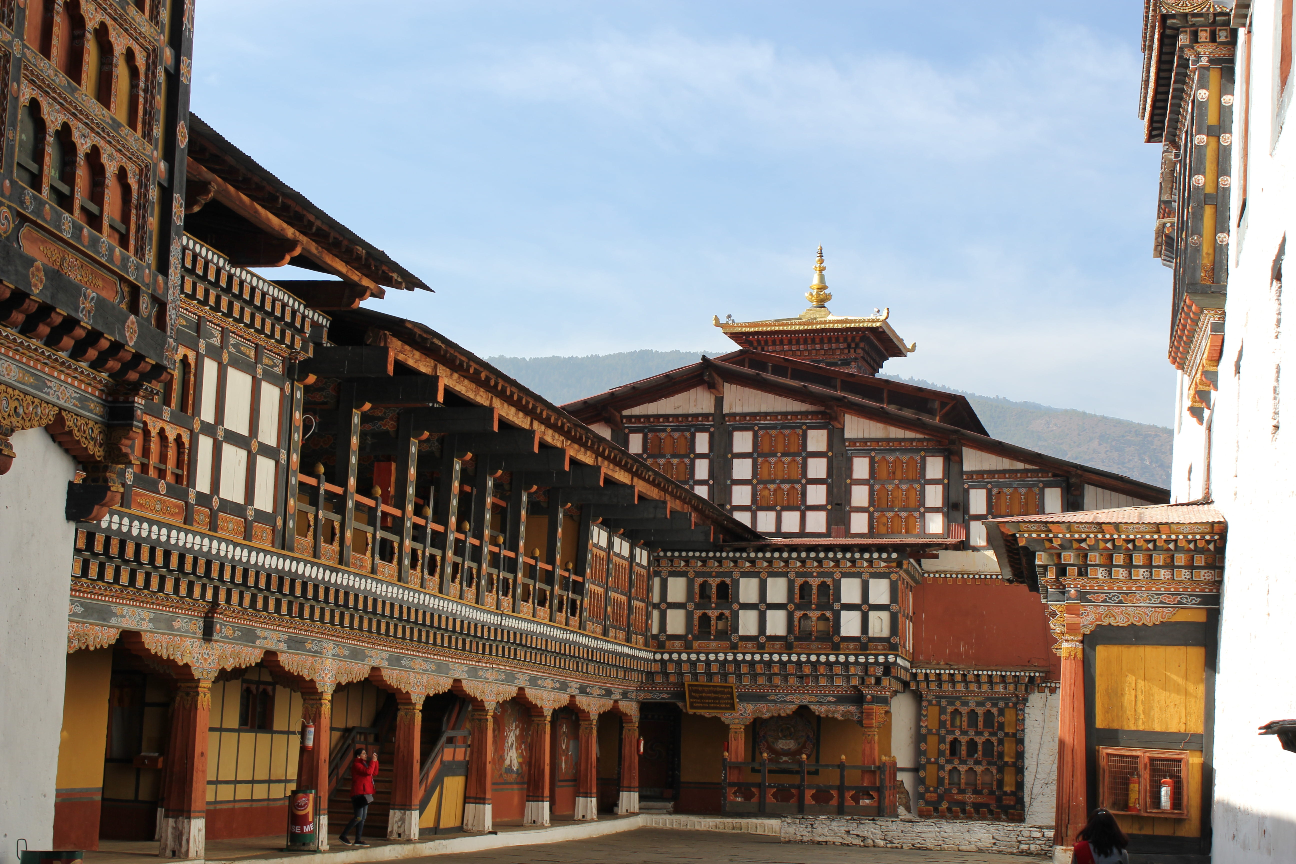 bhutan, paro, monastery, rinpung dzong, bhutan monastery, architecture