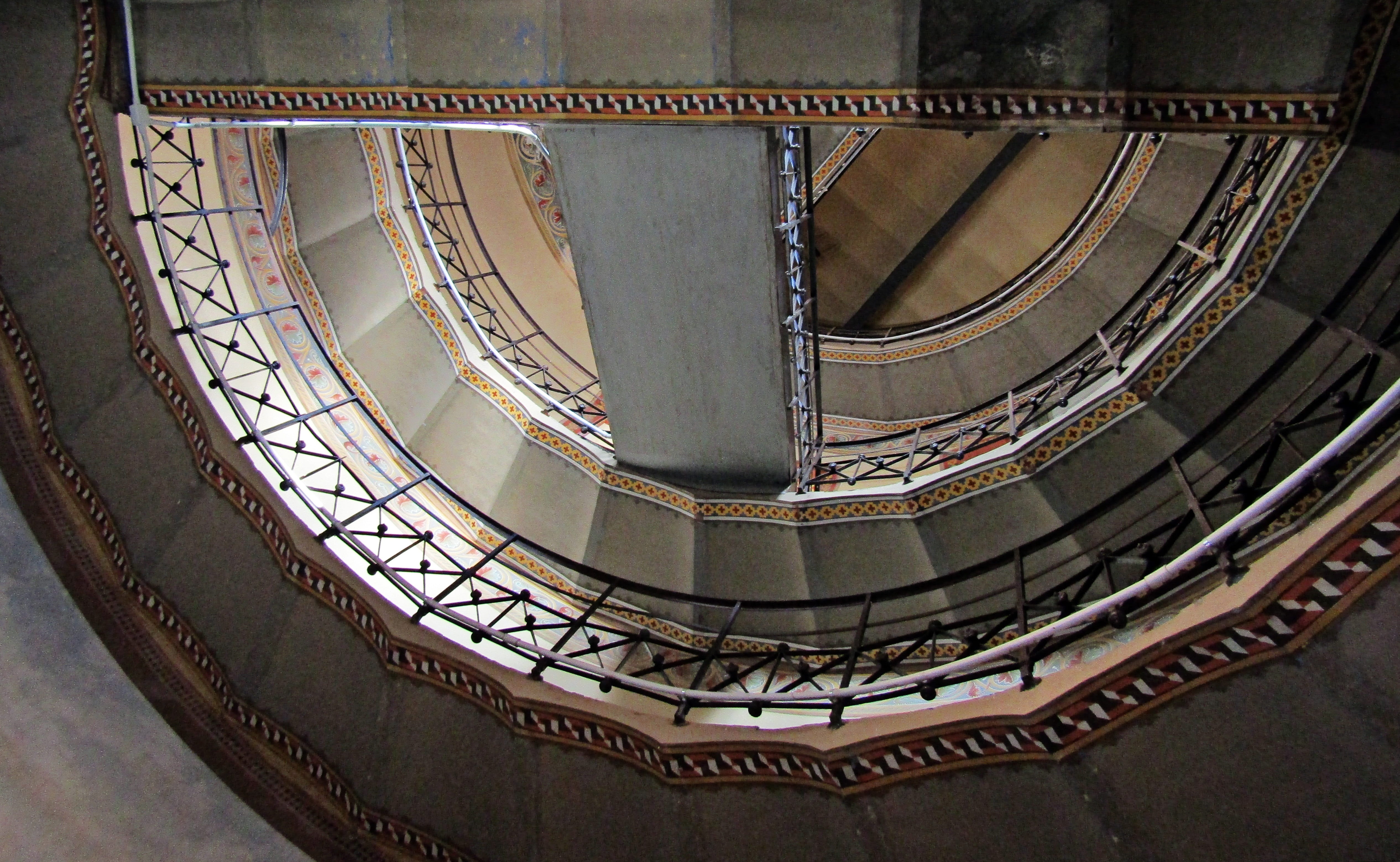stairs, architecture, geometry, construction, spiral, staircase