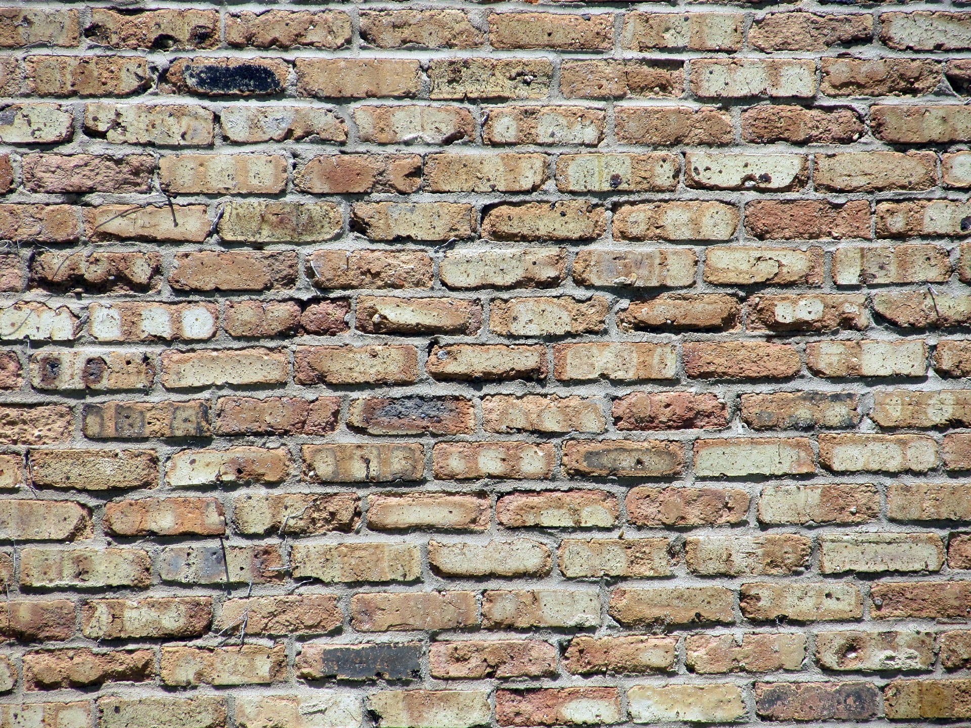brick, wall, construction, texture, block, full frame, brick wall