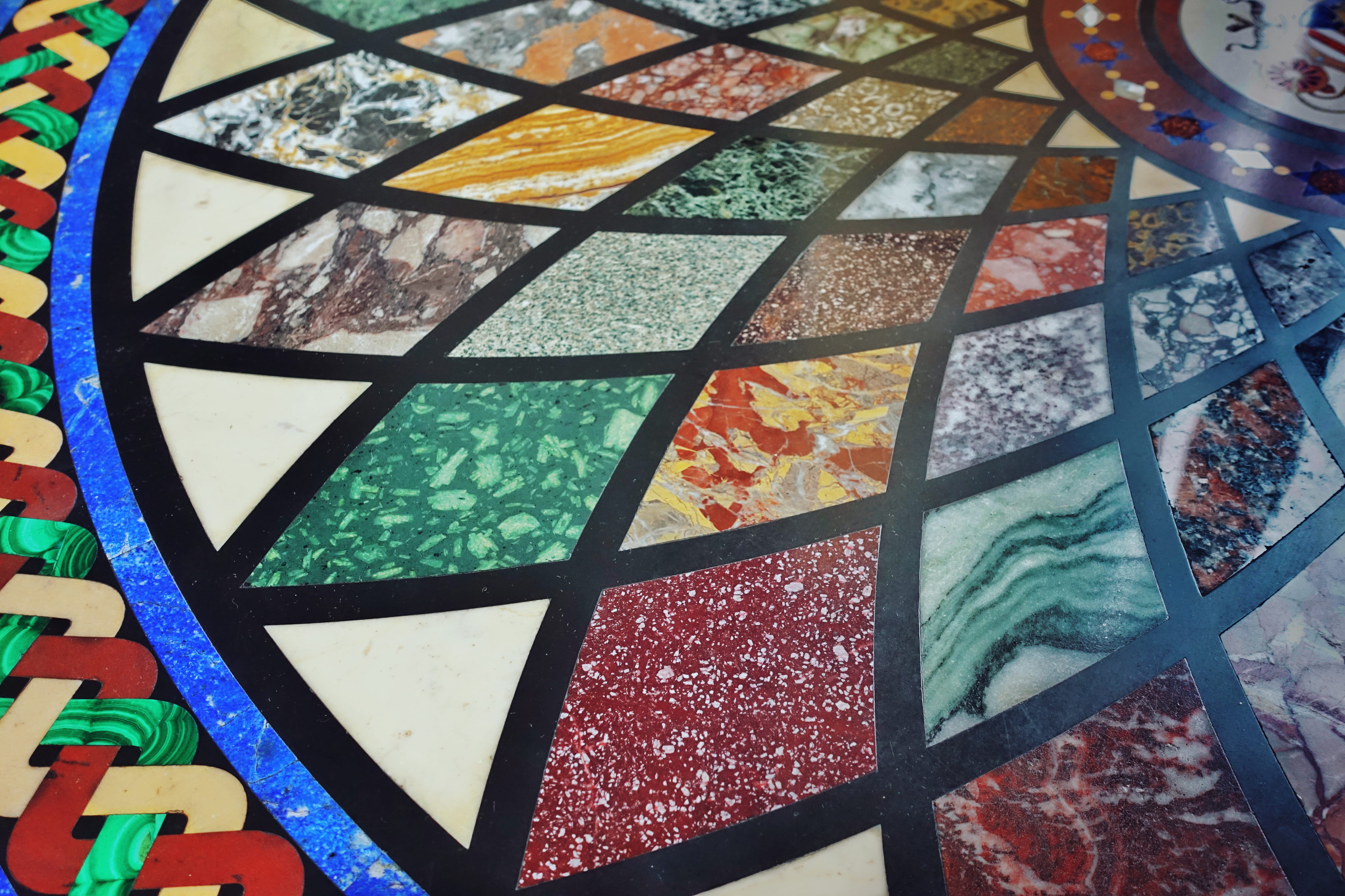 rug, quilt, vatican, patchwork, pattern, surface, colors, geometry