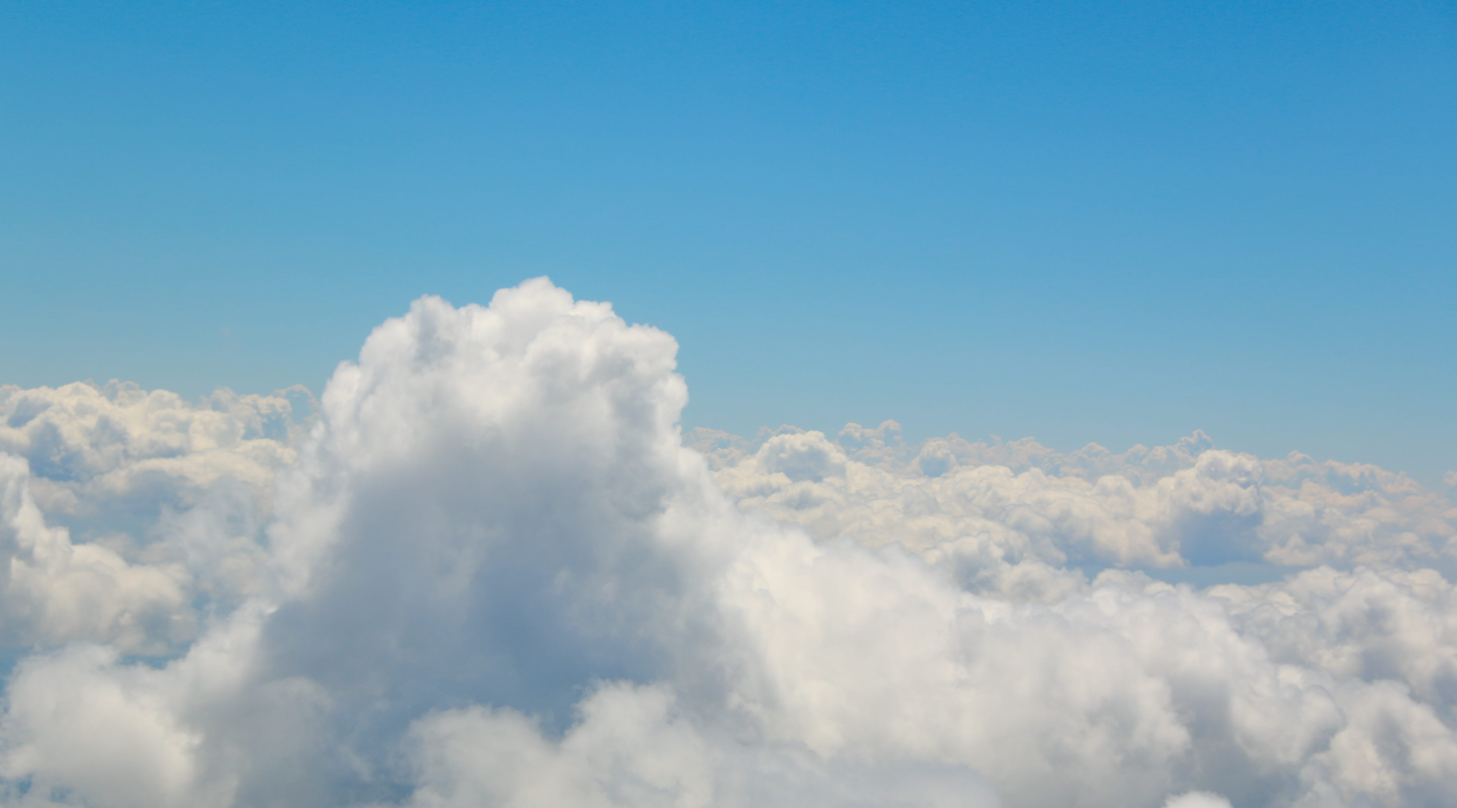 skyline, cloud, cloud - sky, cloudscape, blue, backgrounds