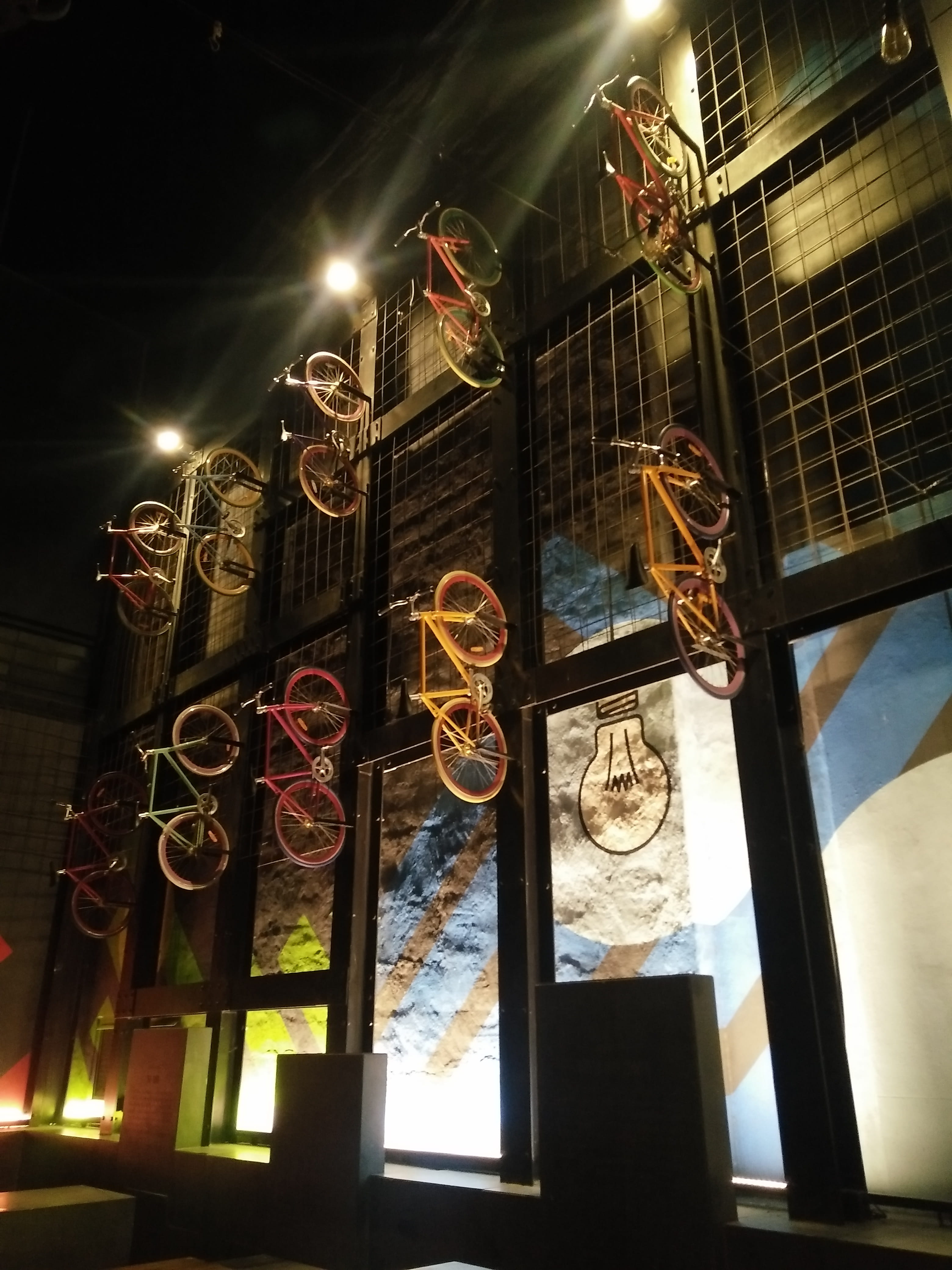 australia, melbourne, low angle view, illuminated, built structure