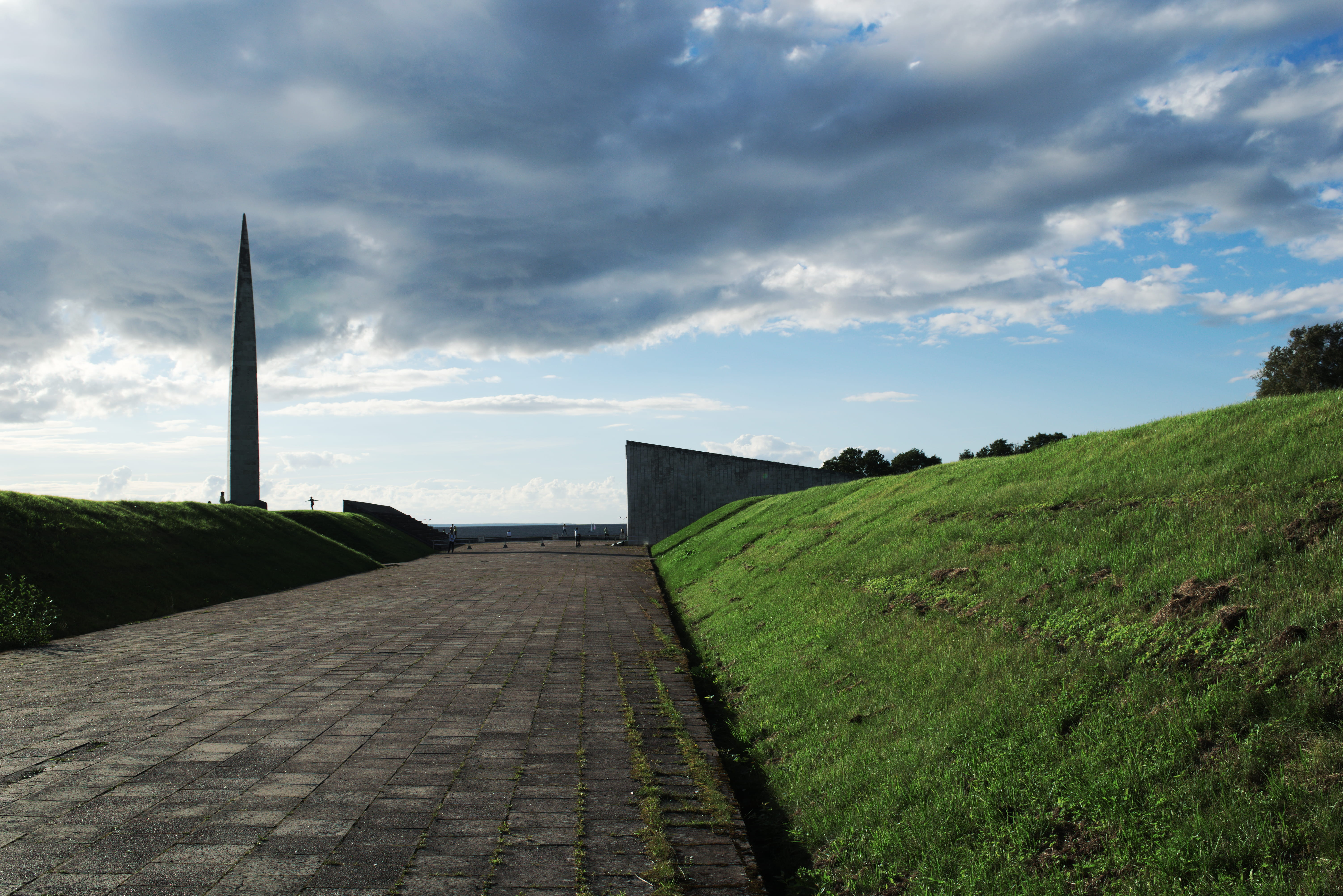 structure, sky, monument, sight, cloud - sky, direction, the way forward