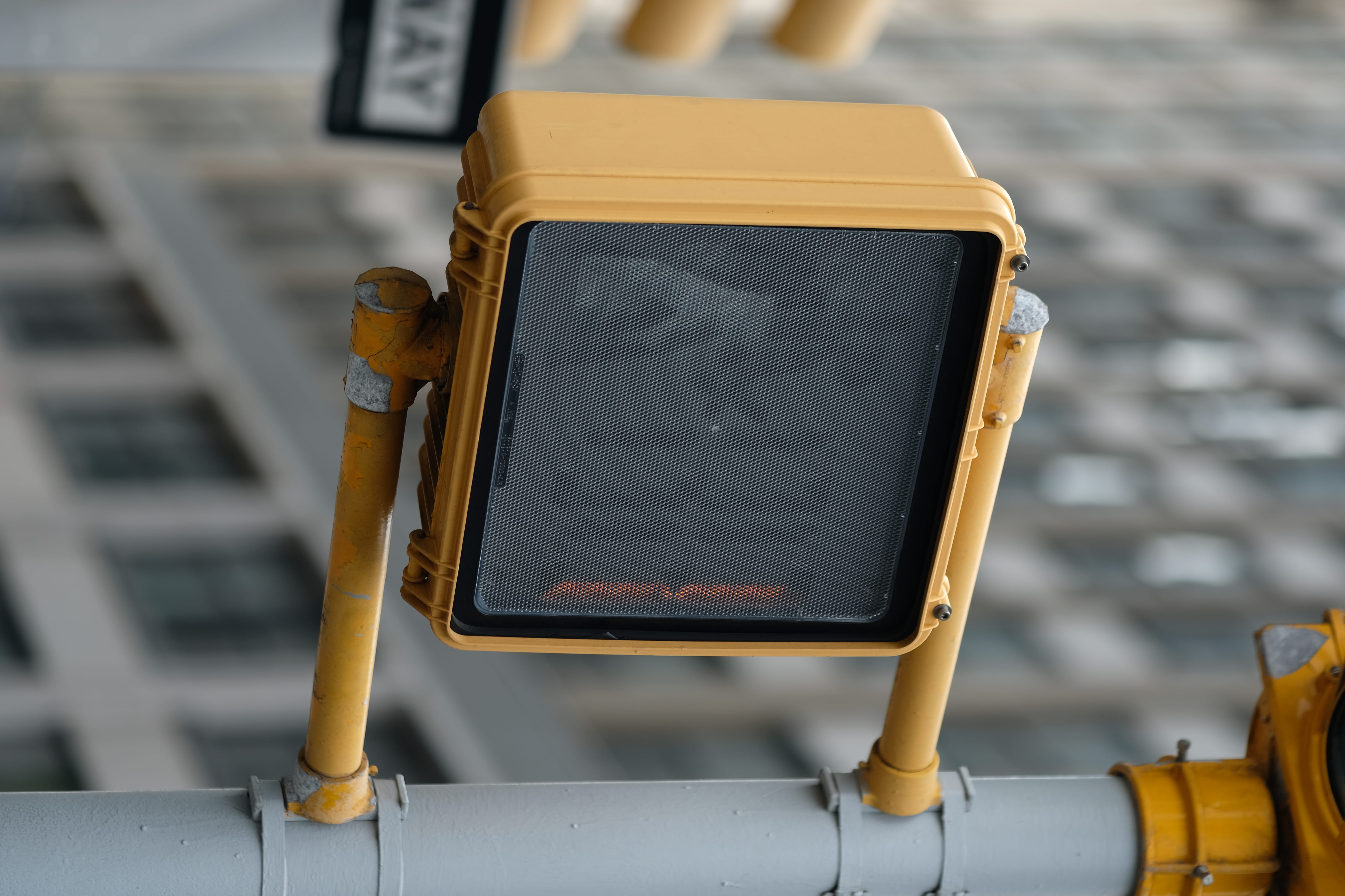 light, traffic light, security, private mailbox, headlight