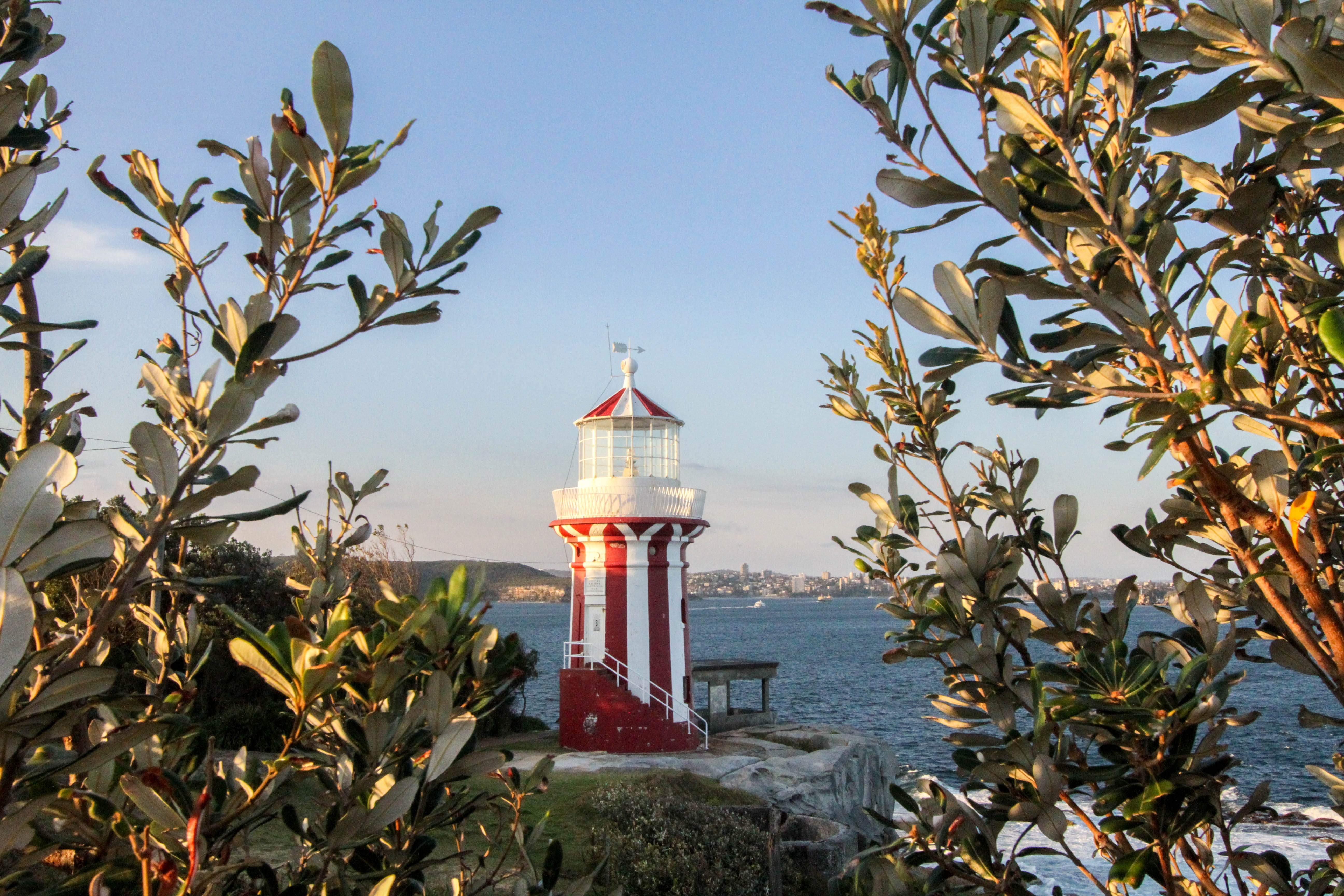 australia, south head, hornby lighthouse, close up, clouds