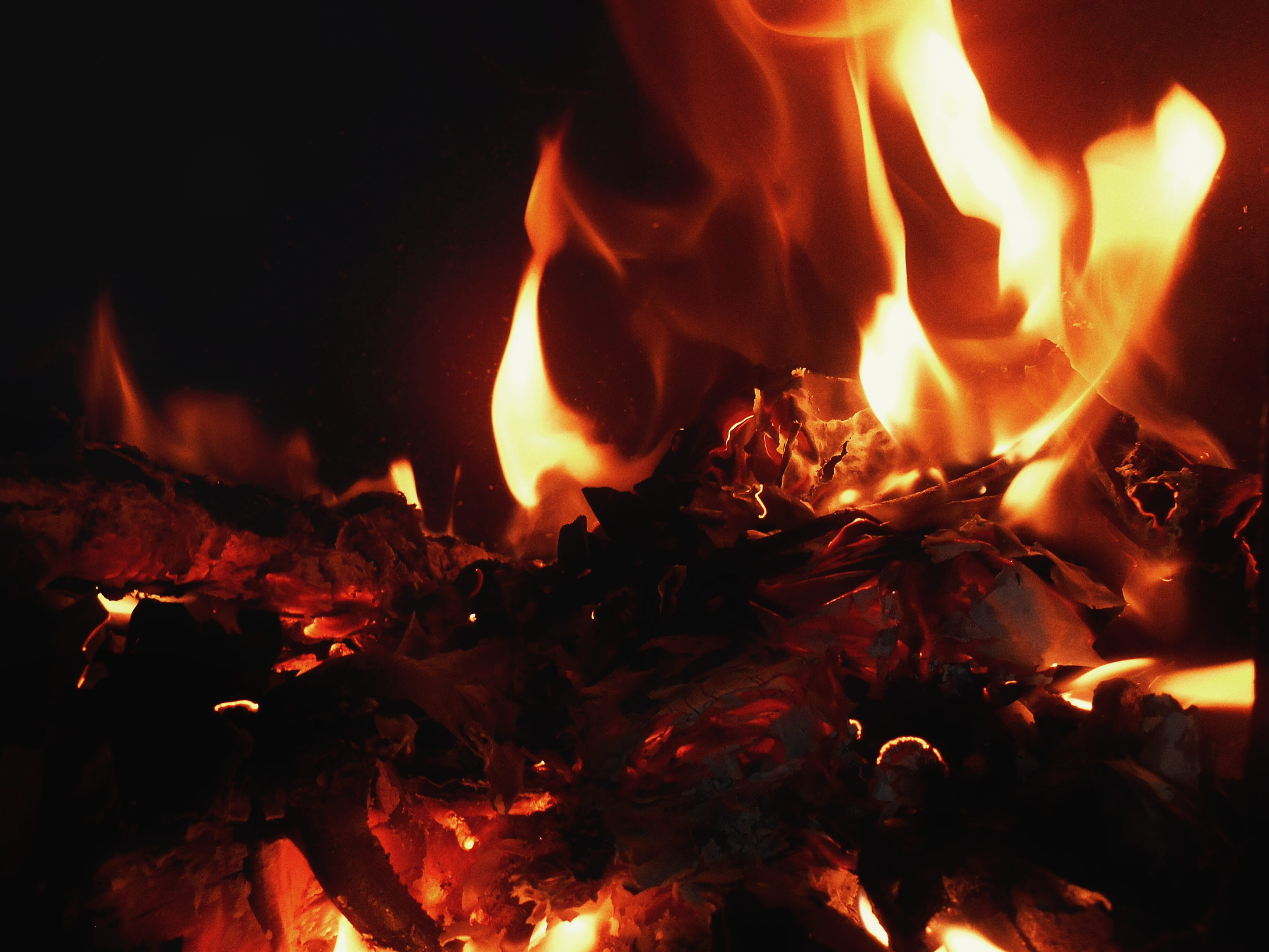 fire, burning, flame, fire - natural phenomenon, heat - temperature