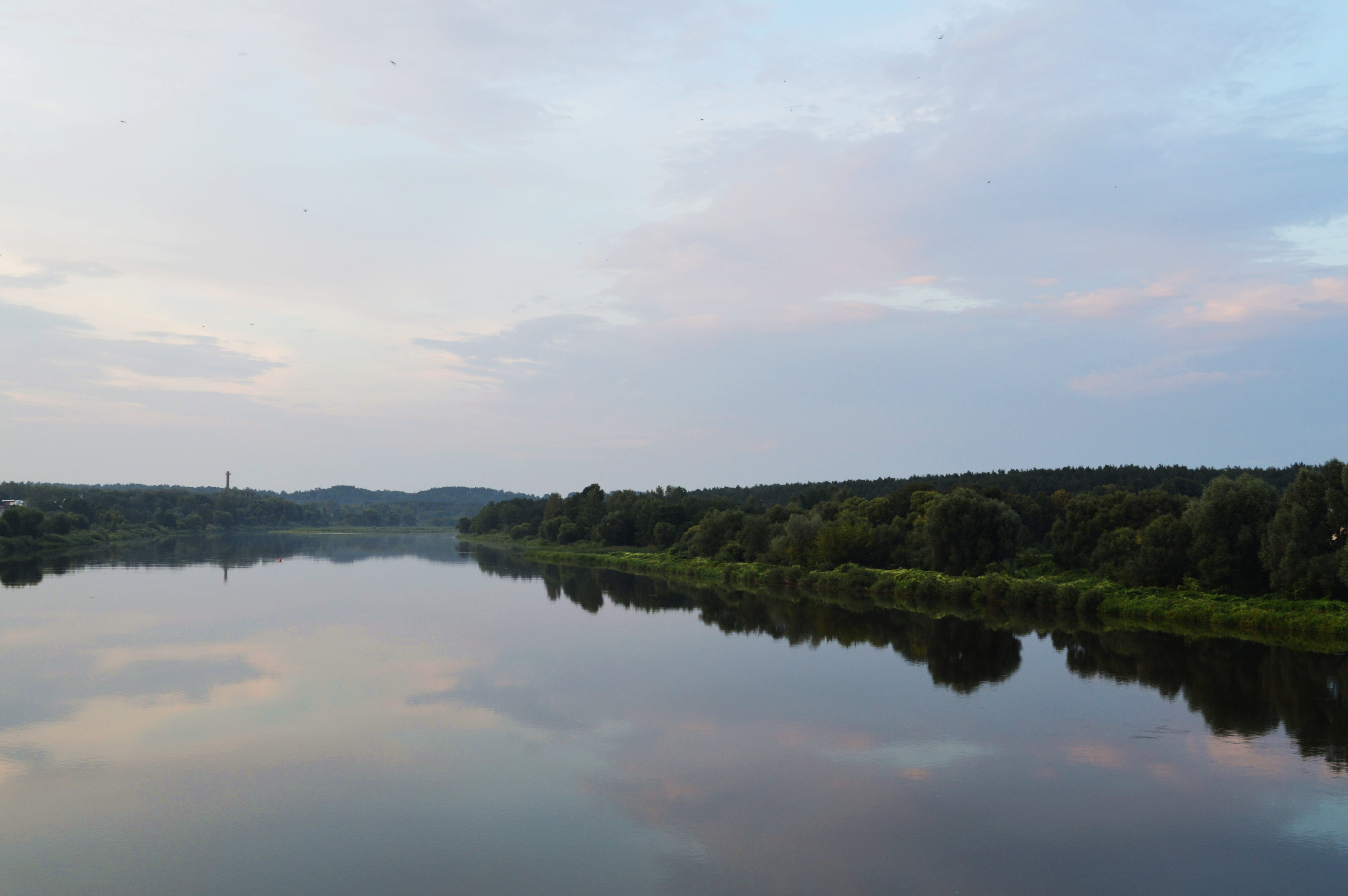 river, sky, water, nature, landscape, clouds, sunset, outdoors
