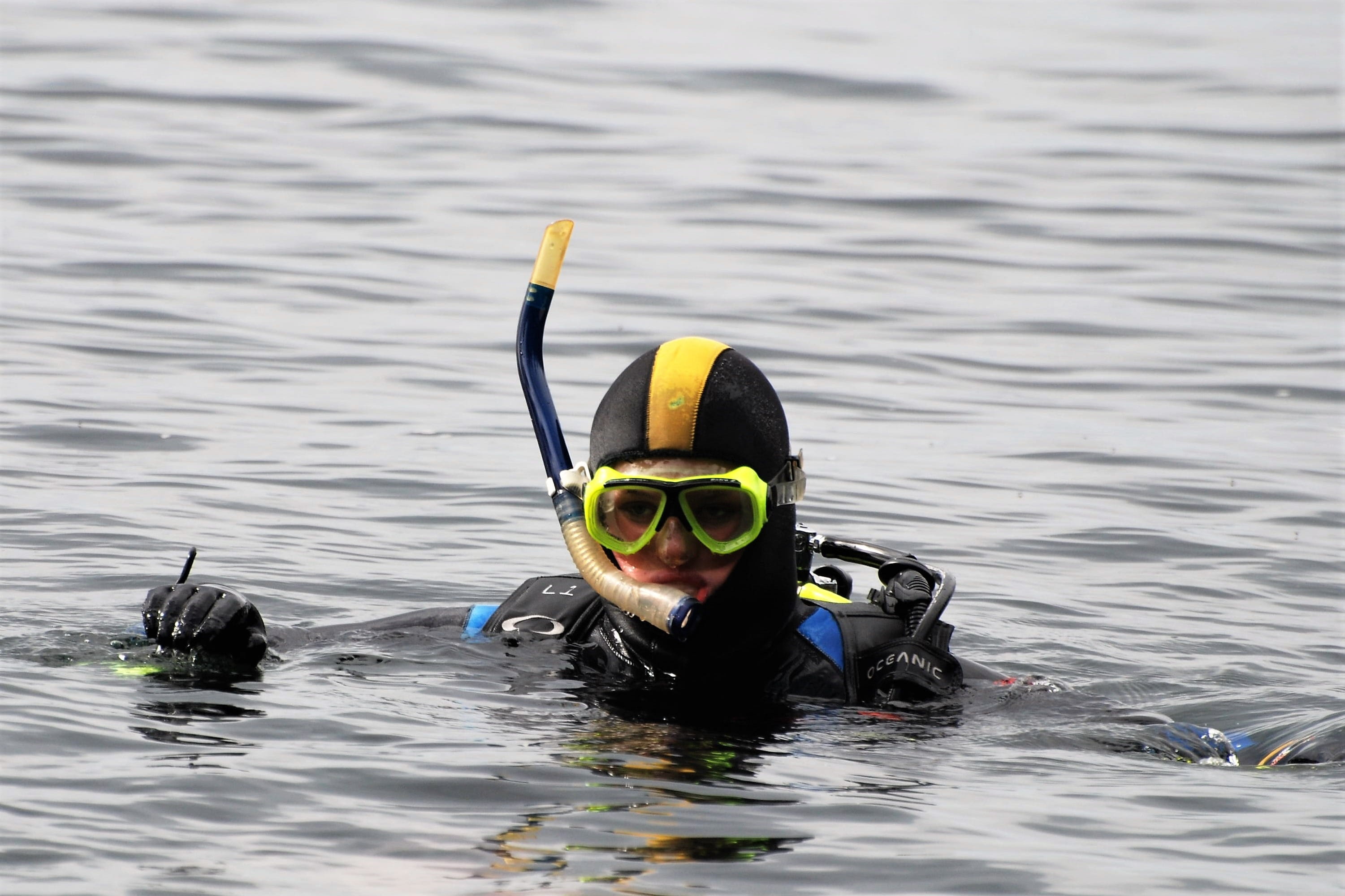 divers, check-out, open water, ocean, sea, activity, maritime