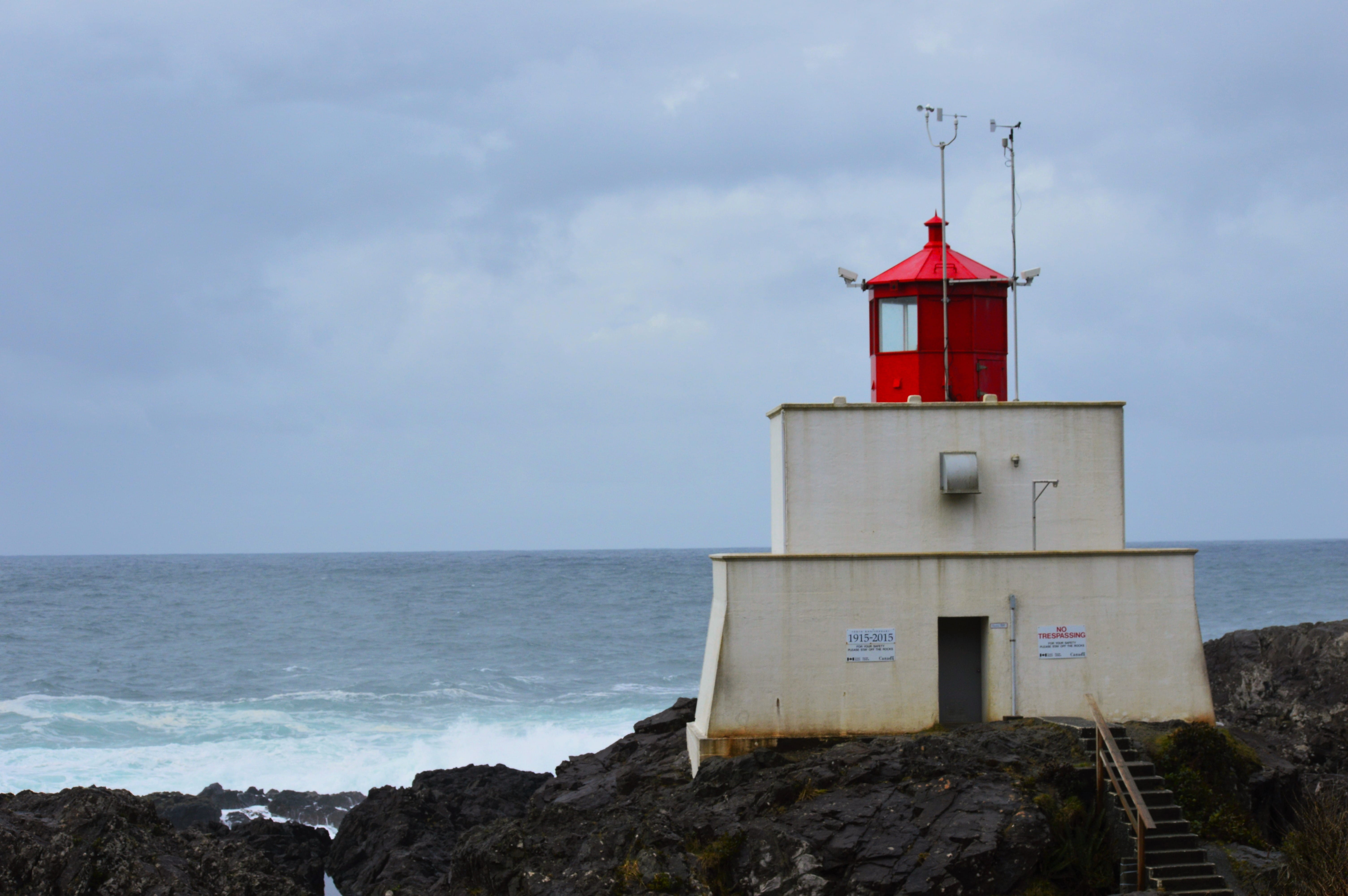 lighthouse, vibrant, ocean, coast, spring, old, explore, sea