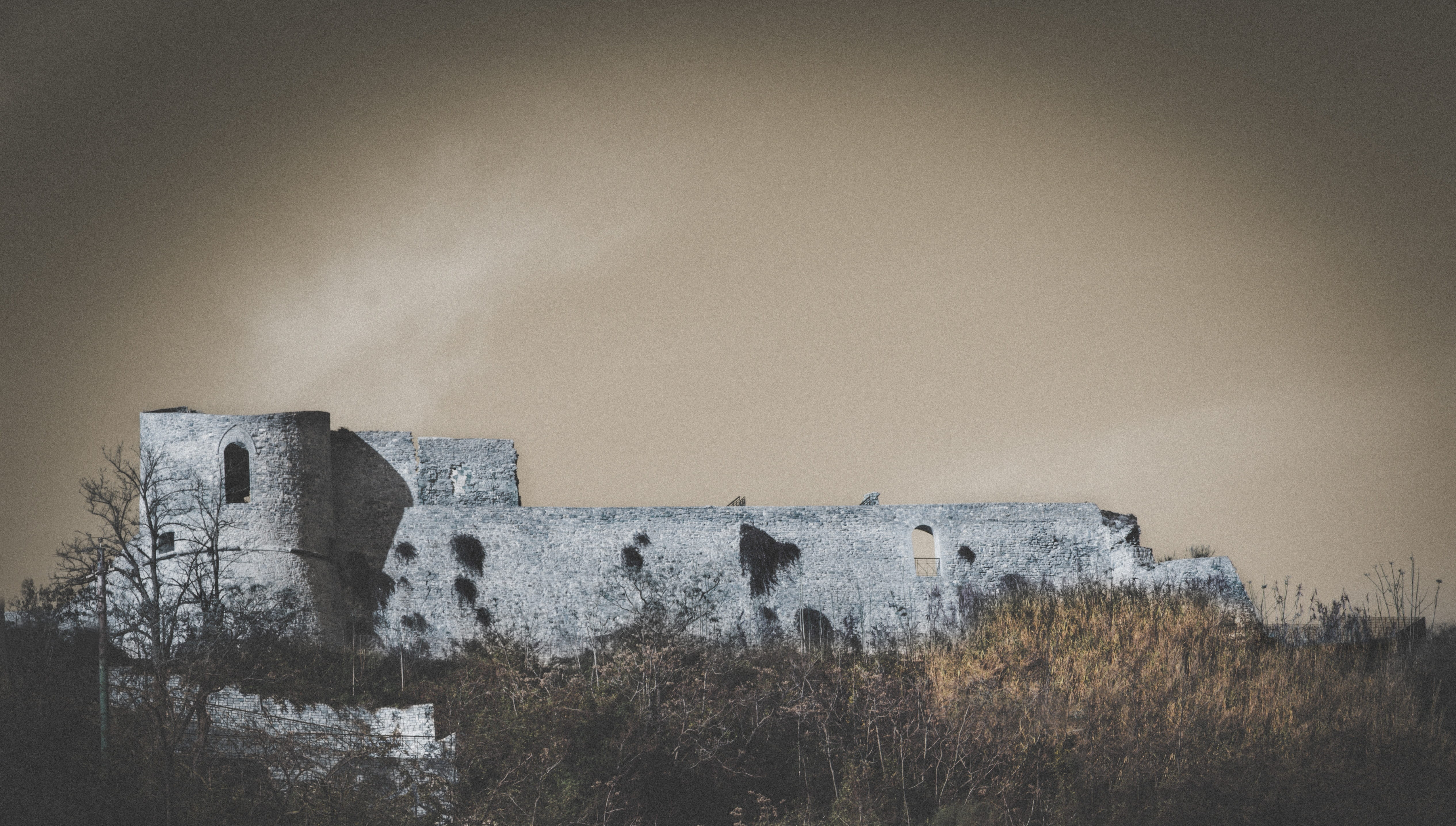 castle, bricks, architecture, construction, old, wall, historically