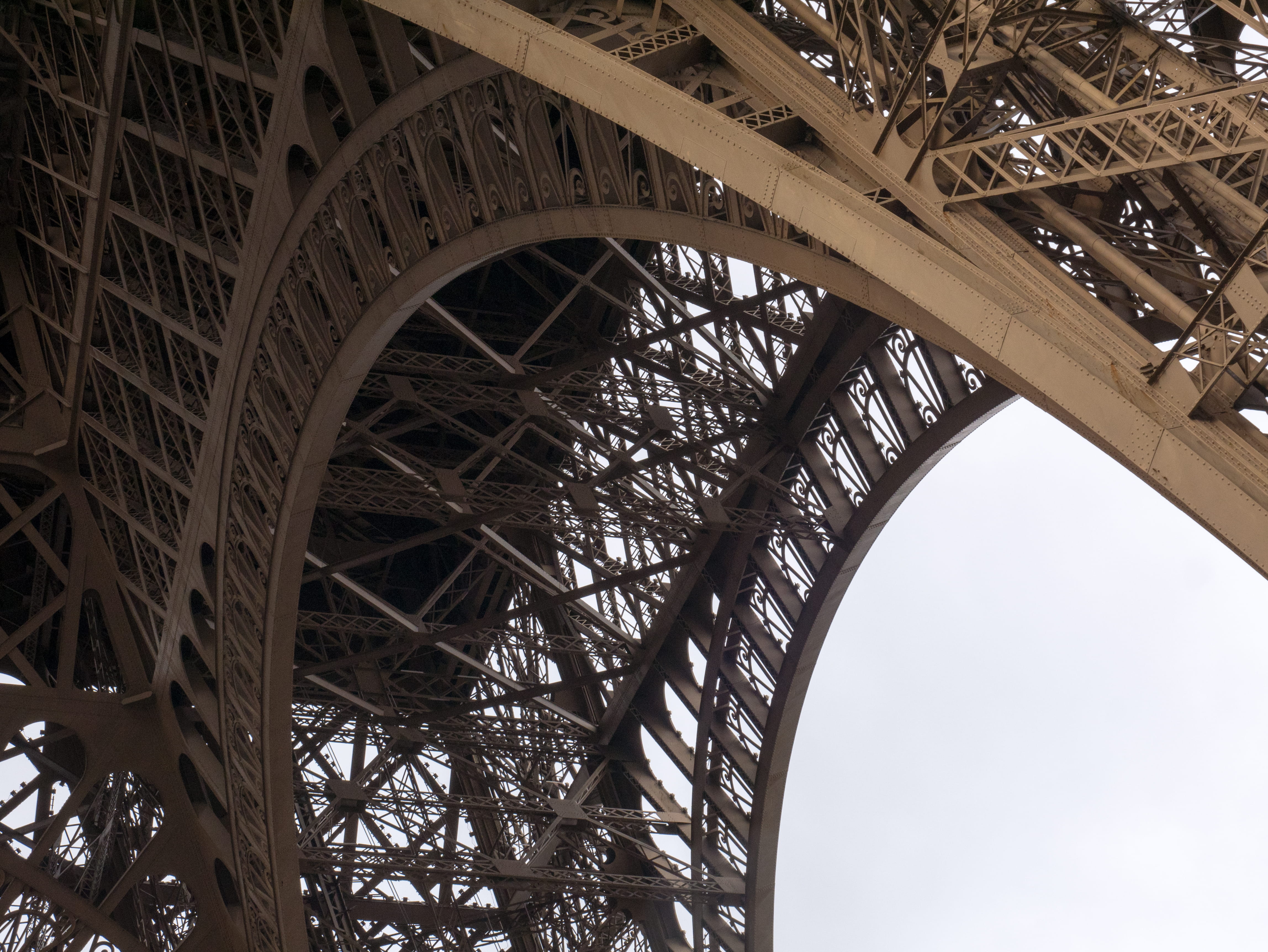 paris, eiffeltower, architecture, built structure, low angle view