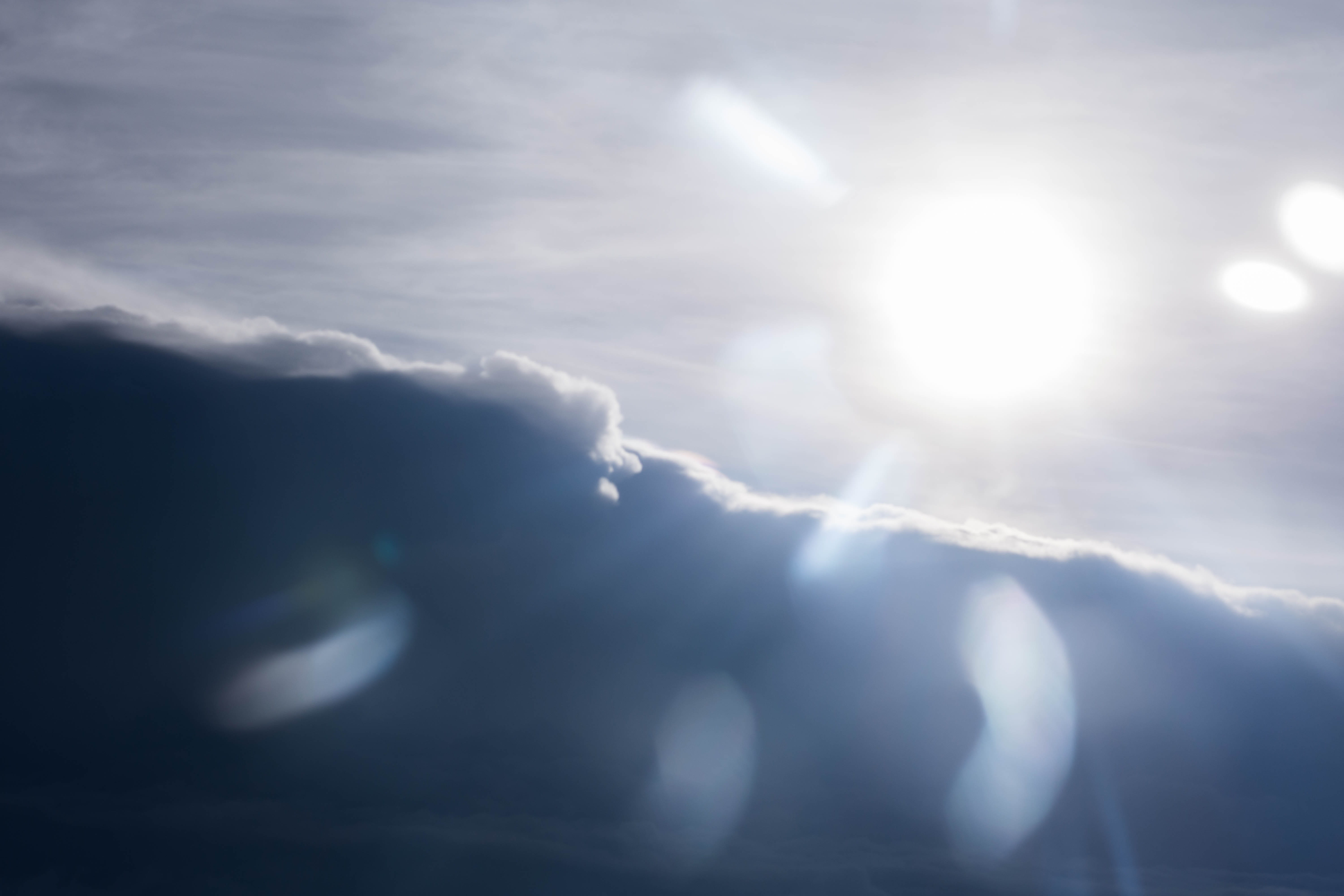 clouds, light, refraction, reflection, sun, abovetheclouds