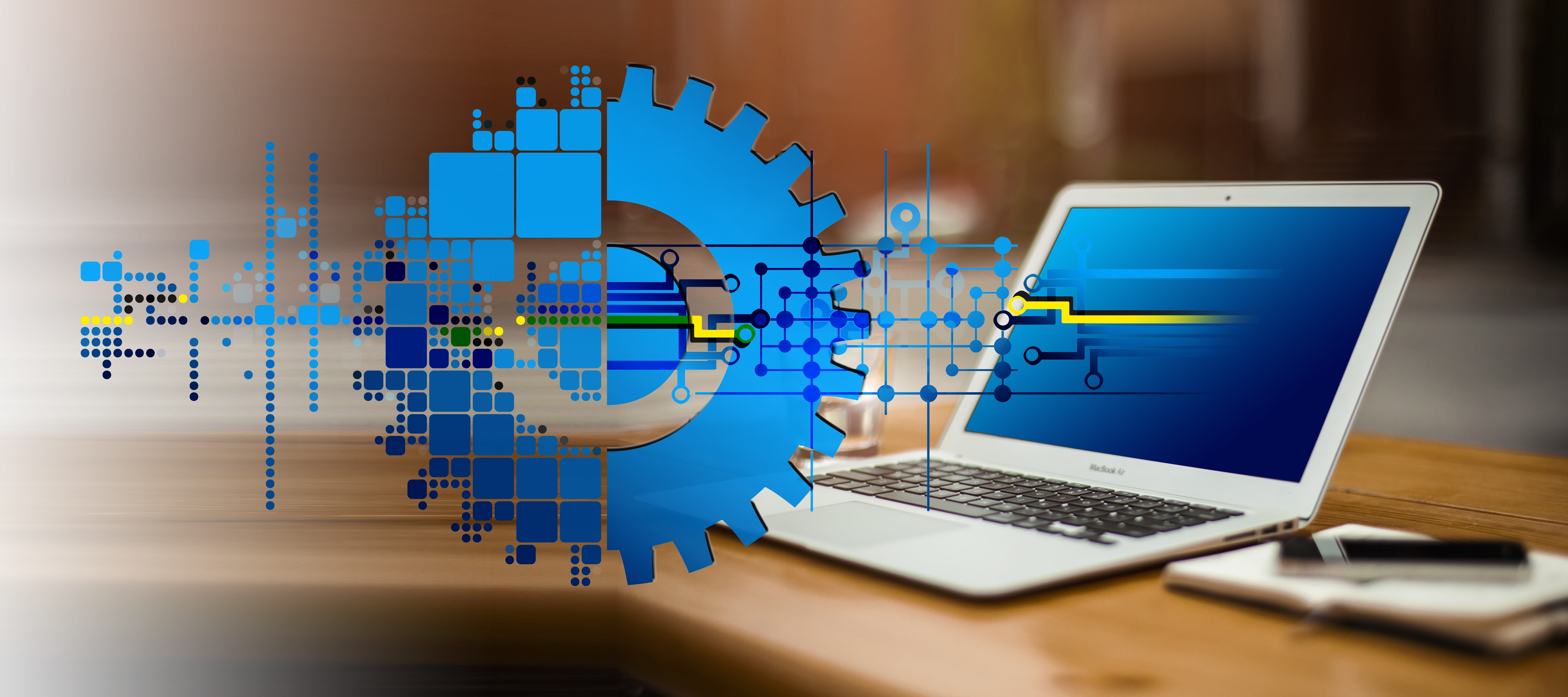 transformation, digital, visualization, digitization, gear