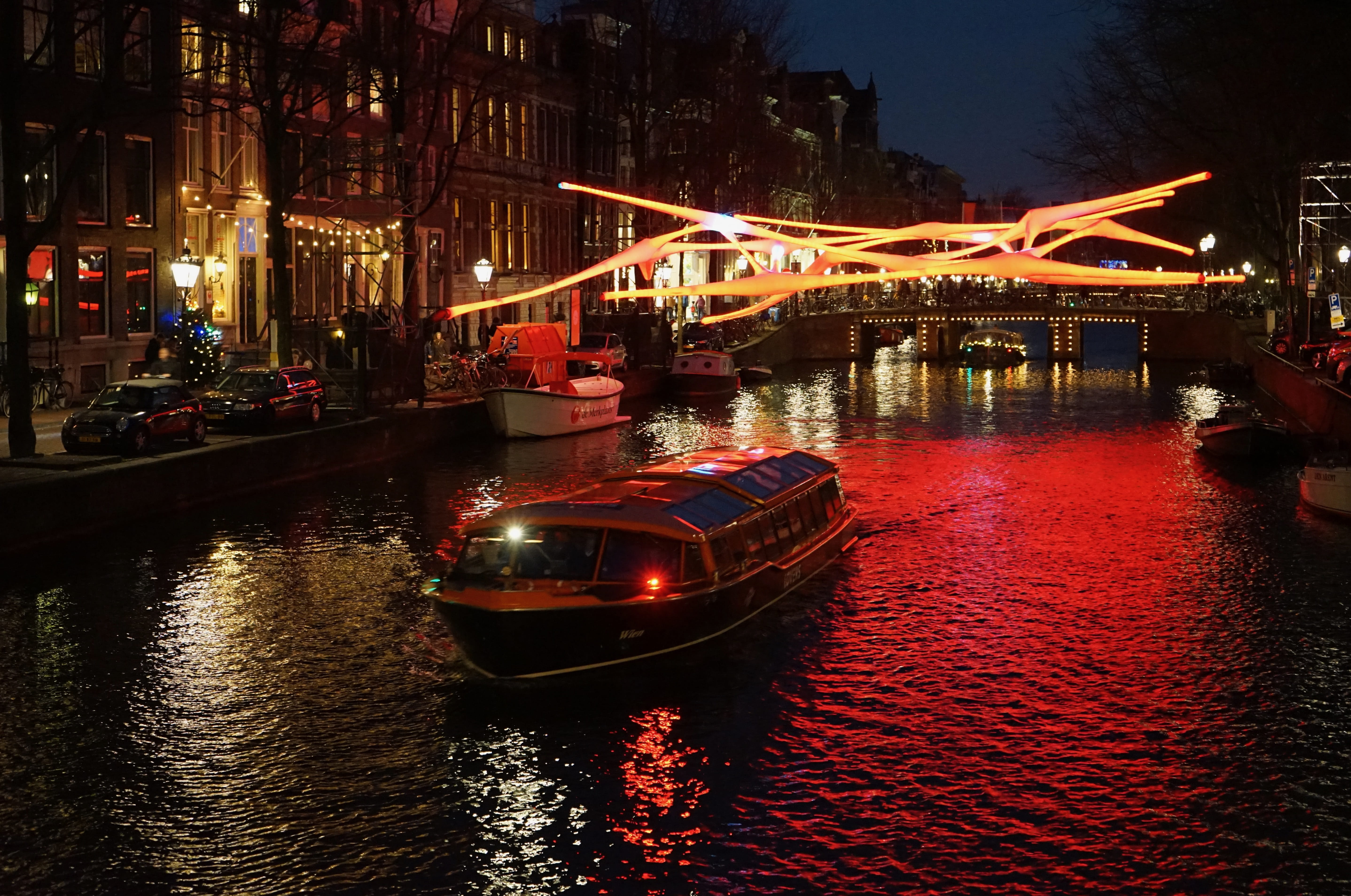 amsterdam, canals, holland, netherlands, channel, city, waterway
