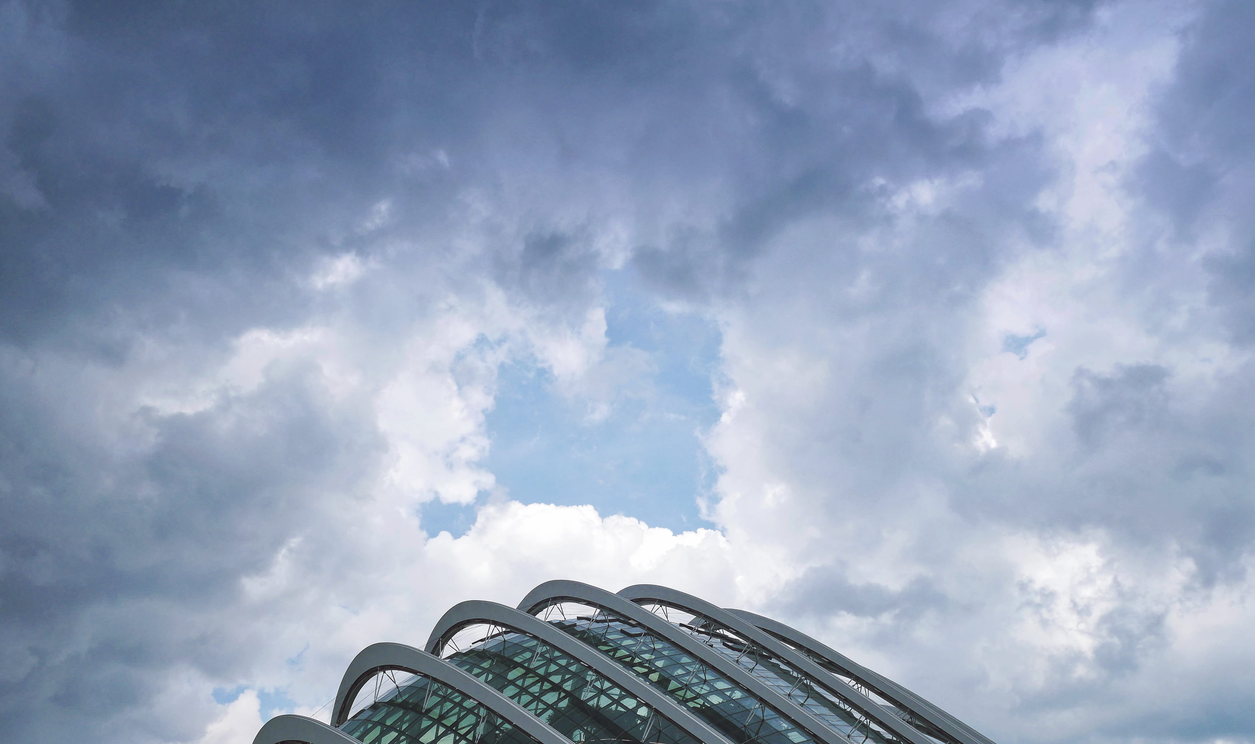 singapore, cloud forest, architecture, future architecture